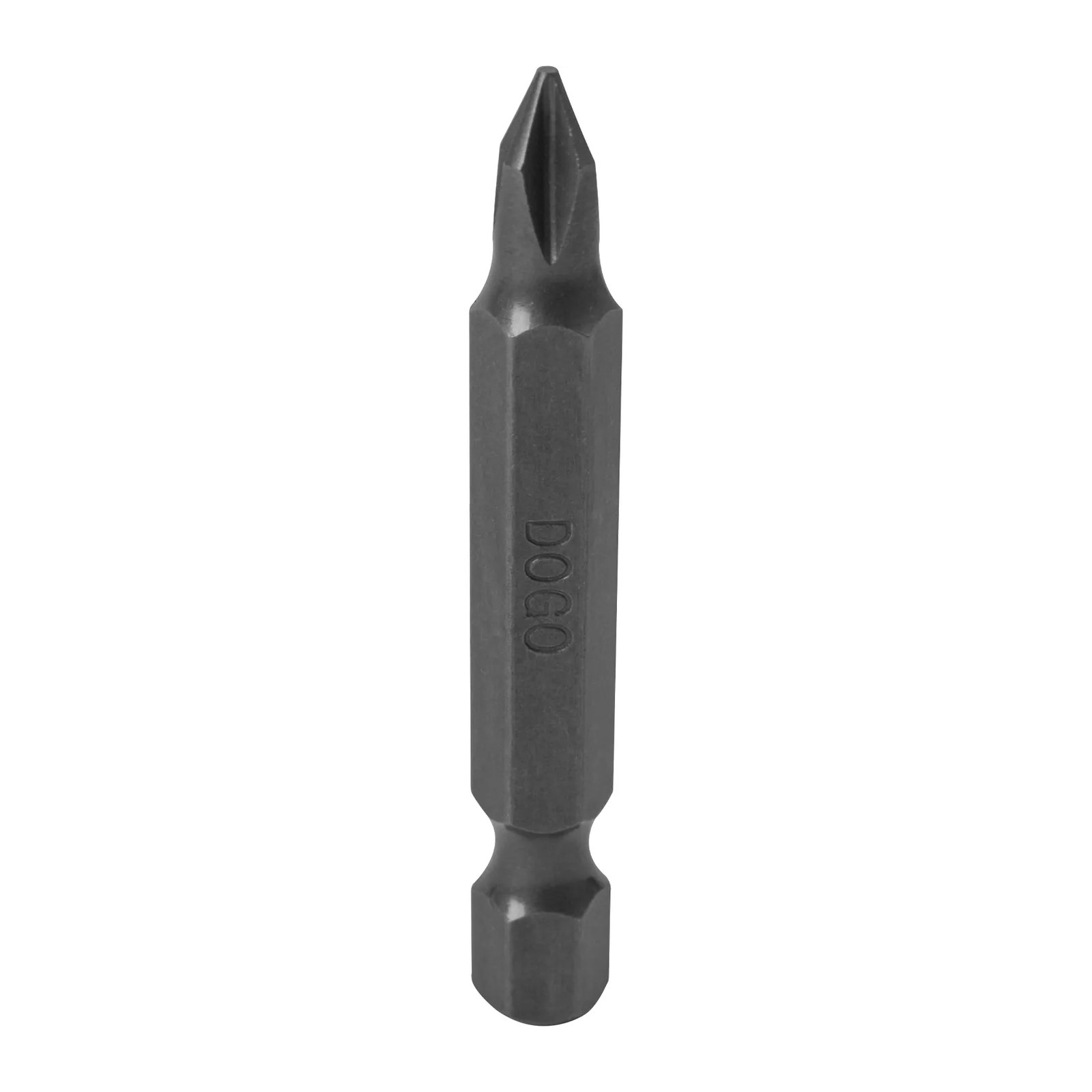 Puntas Phillips #1 de 50 mm Zincadas 1/4" para Desarmador - Paquete 10 Piezas