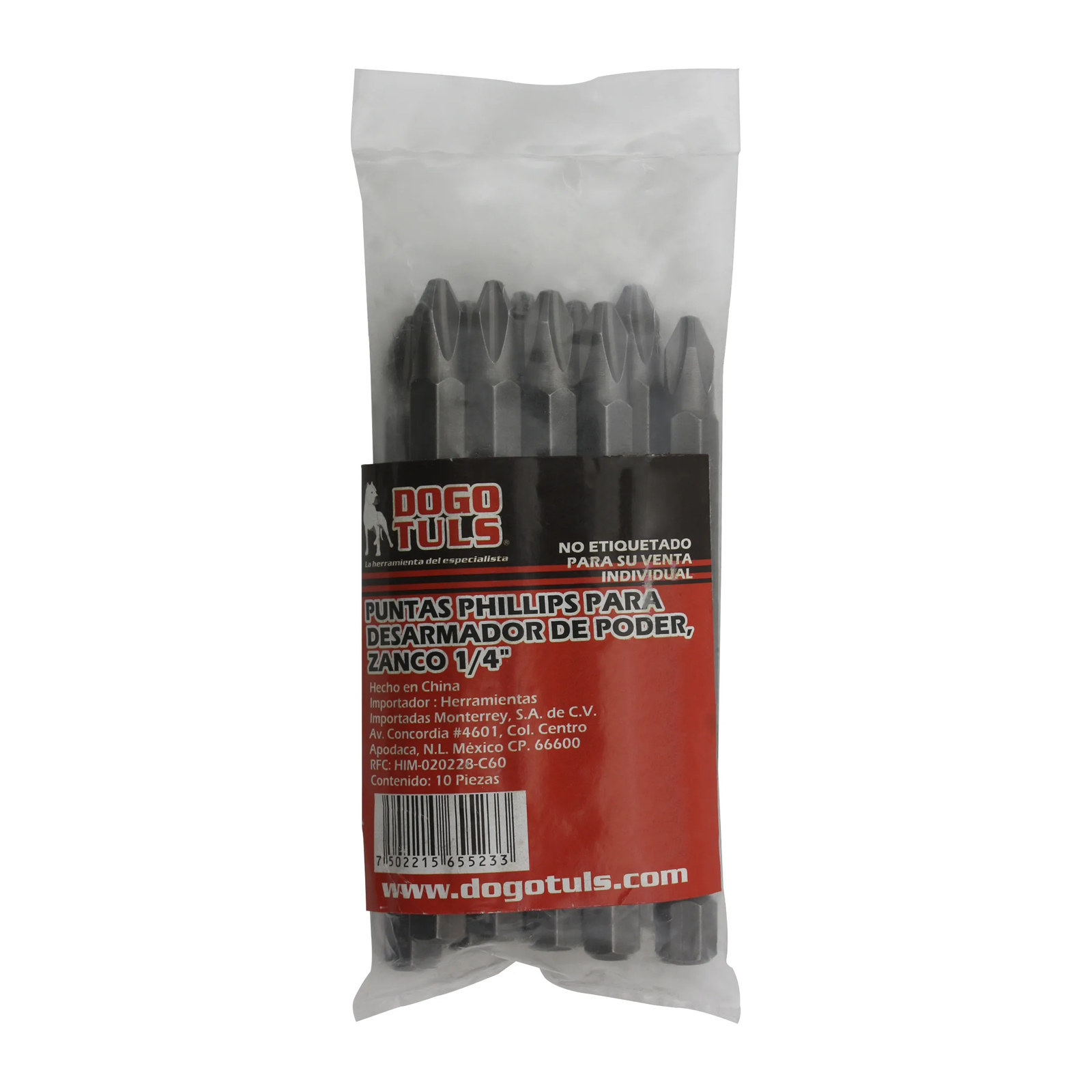 PUNTAS PARA DESARMADOR TIPO PHILLIPS 75MM PH#2 - Imagen 2