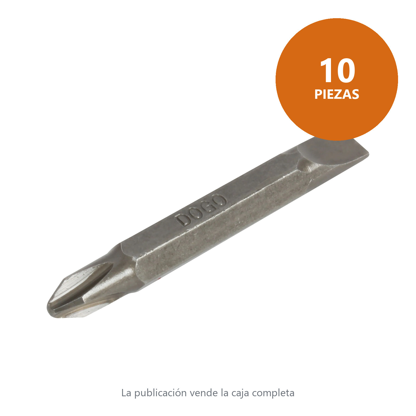 Punta Doble Phillips #2 Plana 6.5 mm 50 mm - Imagen 4