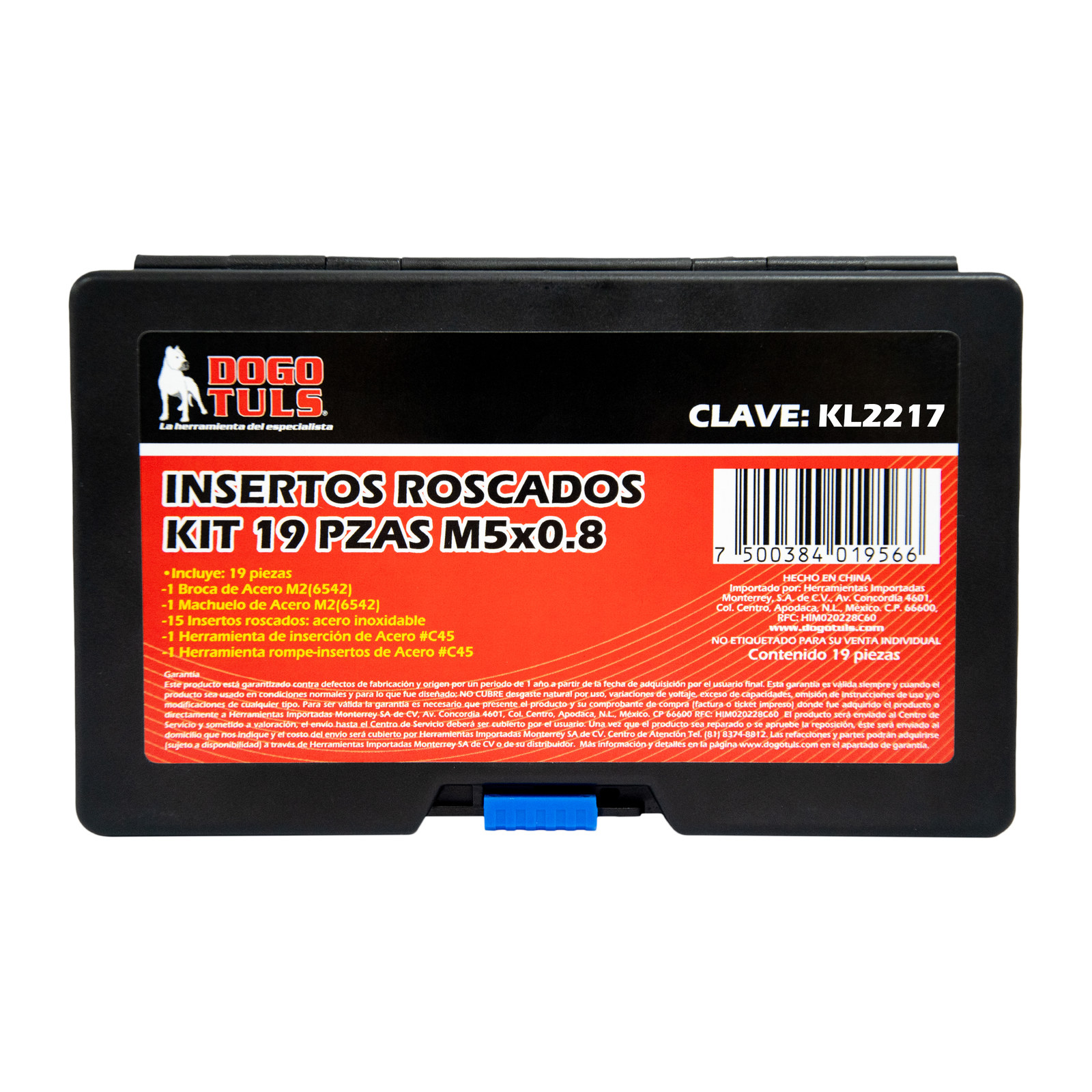 INSERTOS ROSCADOS KIT 19 PZAS M8x1.25 - Imagen 4