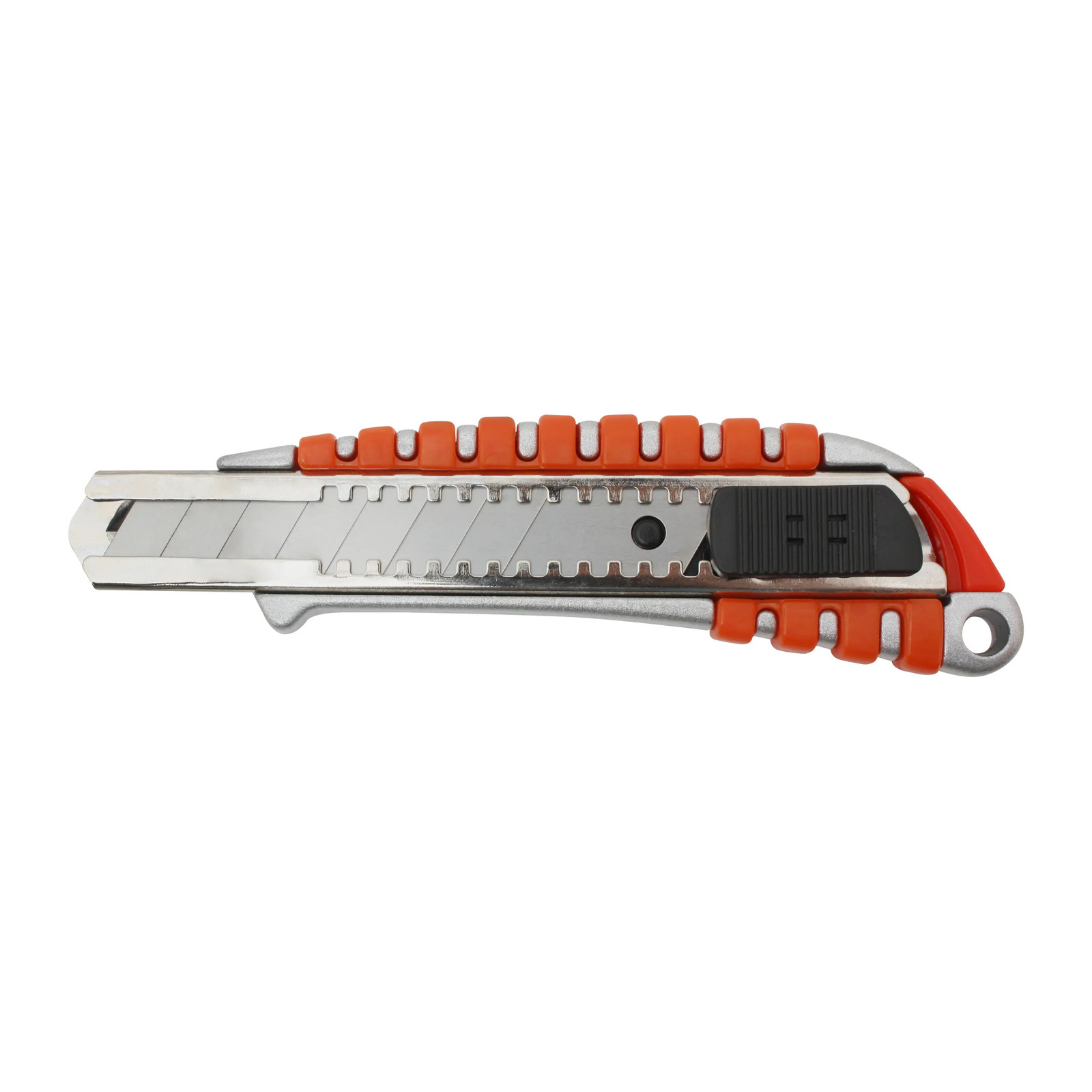 Navaja Cúter de Aluminio 6" con Grip y Guía - Paquete 5 Piezas