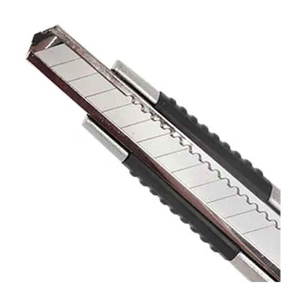 Navaja Cúter Metálico 5" con Guía y Grip - Imagen 2