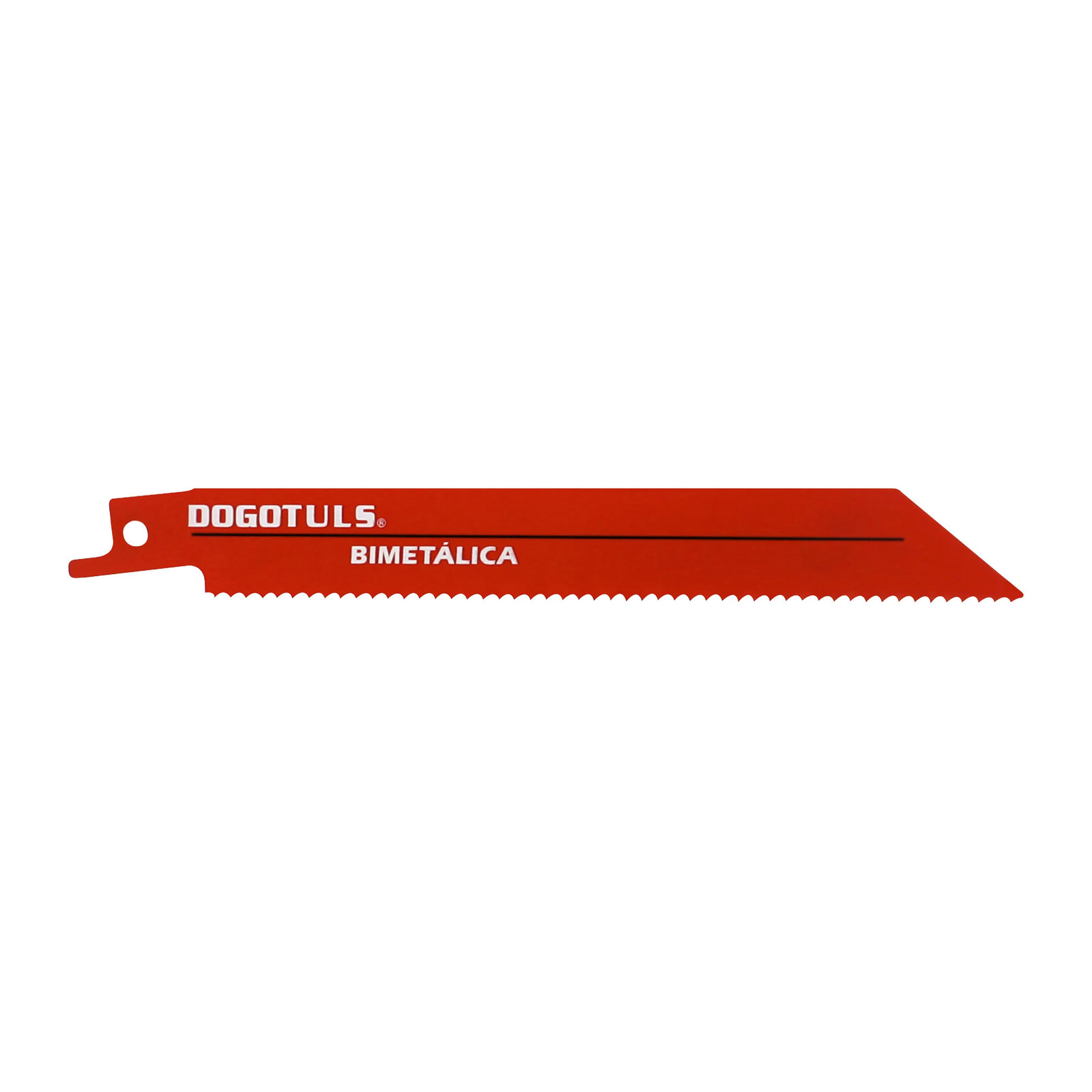 Segueta Sable Bimetálica 6" x 18 Dientes Roja - Paquete 5 Piezas