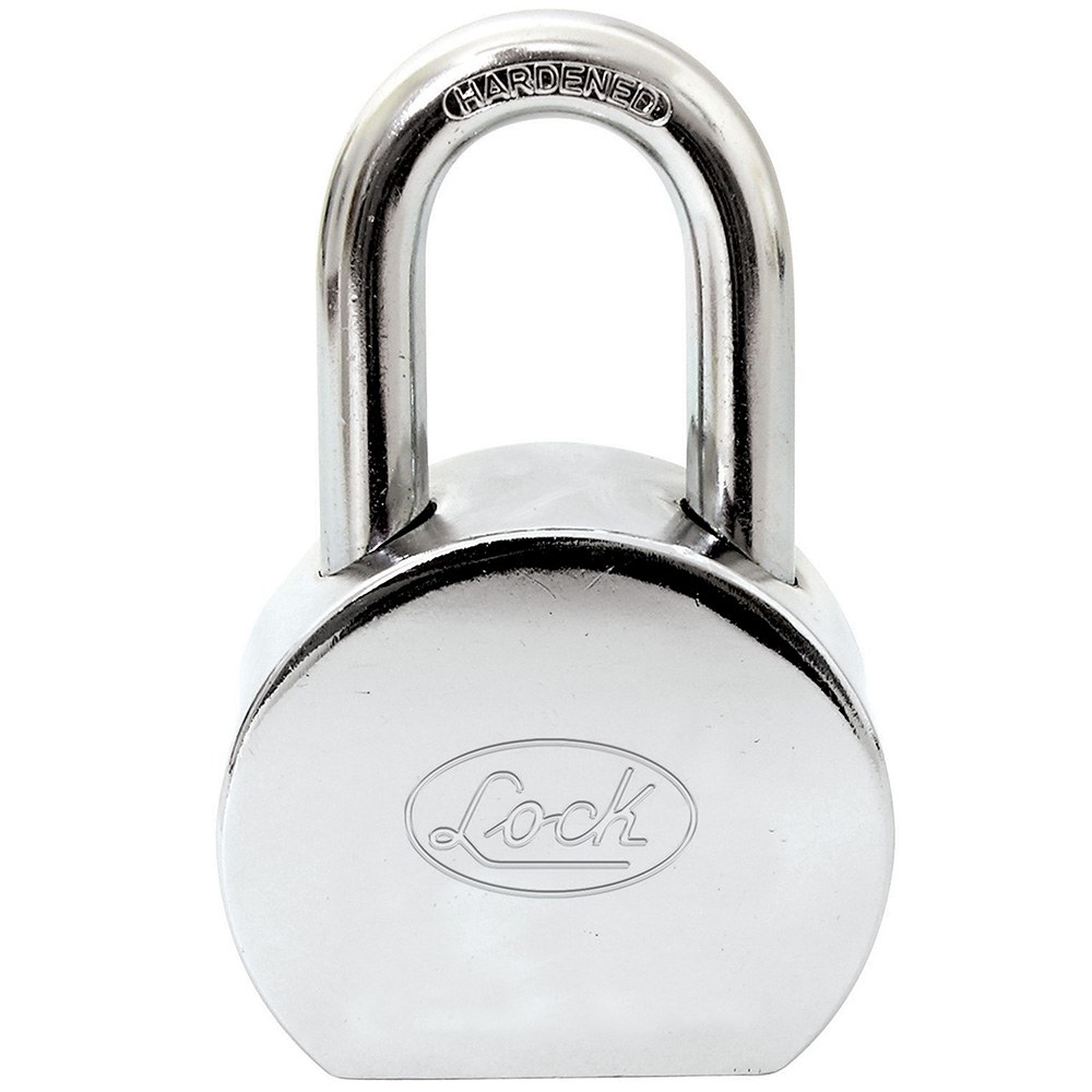 Candado de acero redondo corto 65 mm, llave estándar Lock