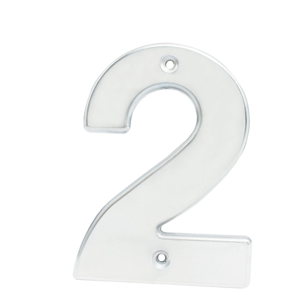 Número 2 bold 4" níquel satinado Lock