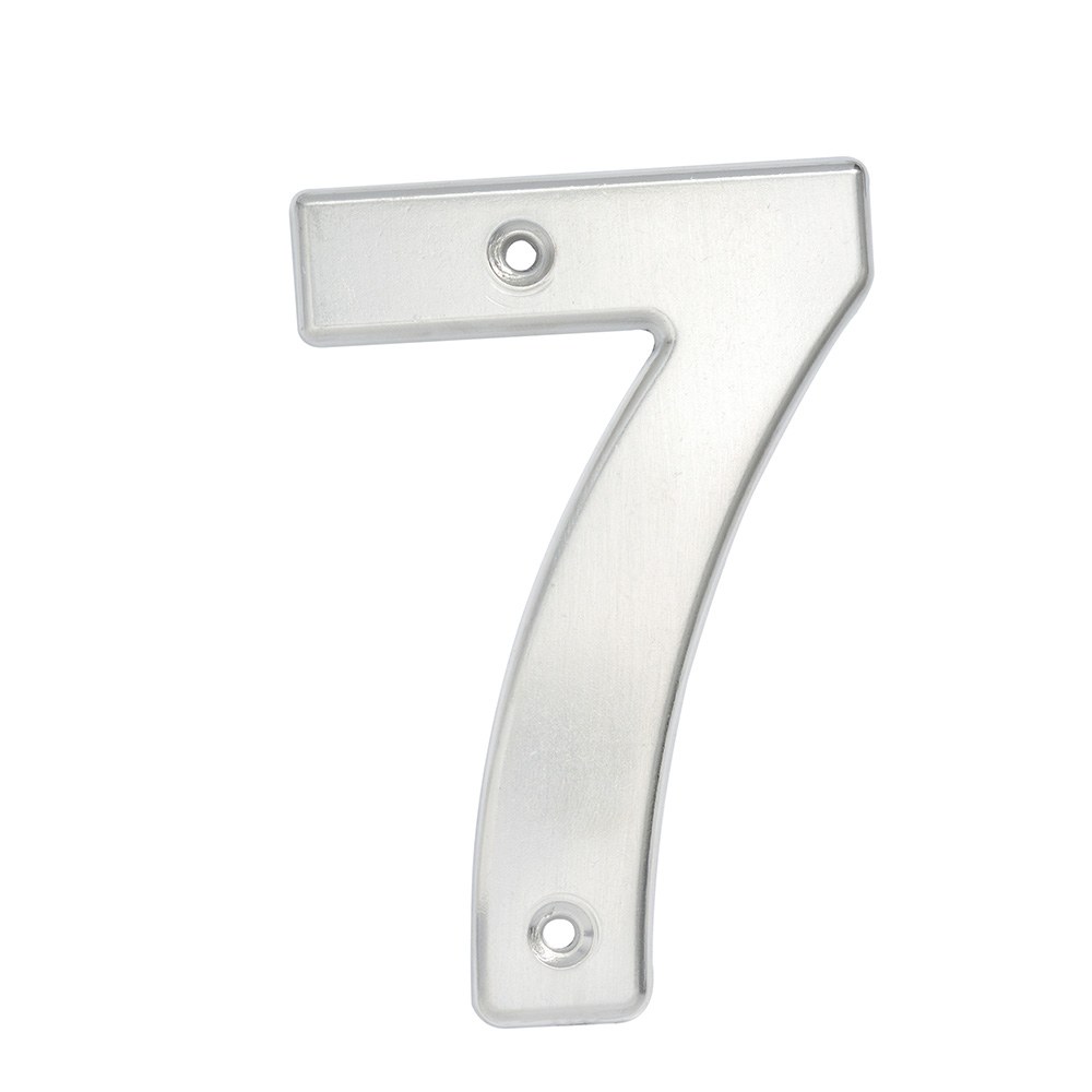Número 7 bold 4" níquel satinado Lock