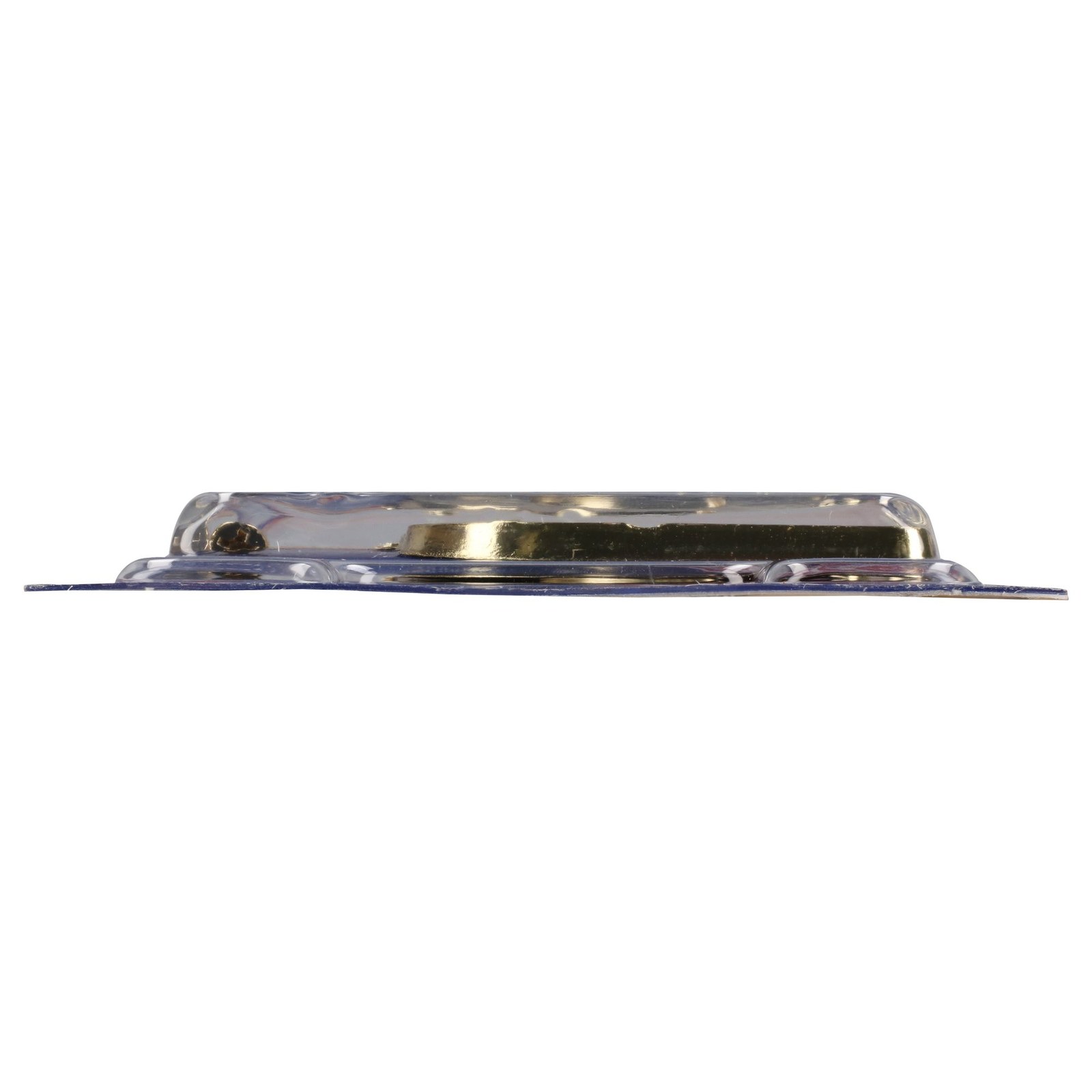 Letra B slim 4" latón brillante Lock - Imagen 4