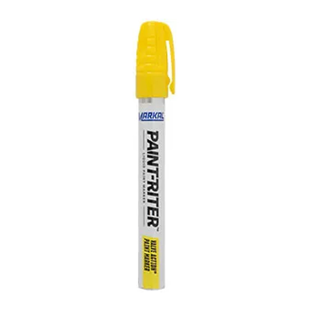 Marcador de Válvula Amarillo 96821 Laco Markal - Paquete 12 Piezas