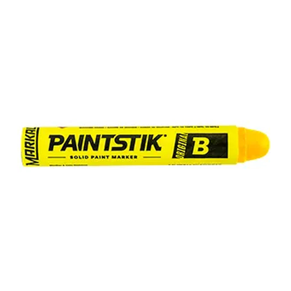 Marcador Sólido Amarillo Tipo B 80221 Markal - Paquete 12 Piezas
