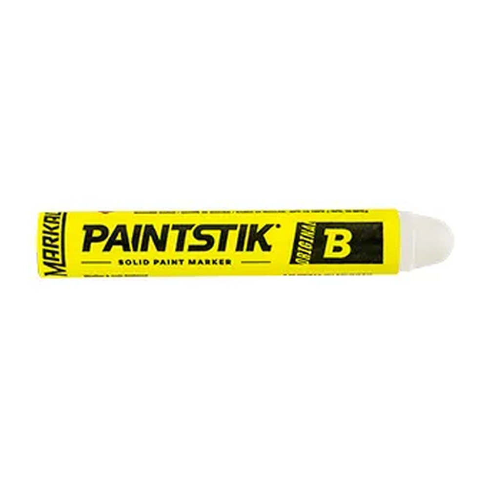 Marcador Sólido Blanco Tipo B 80220 Markal - Paquete 12 Piezas
