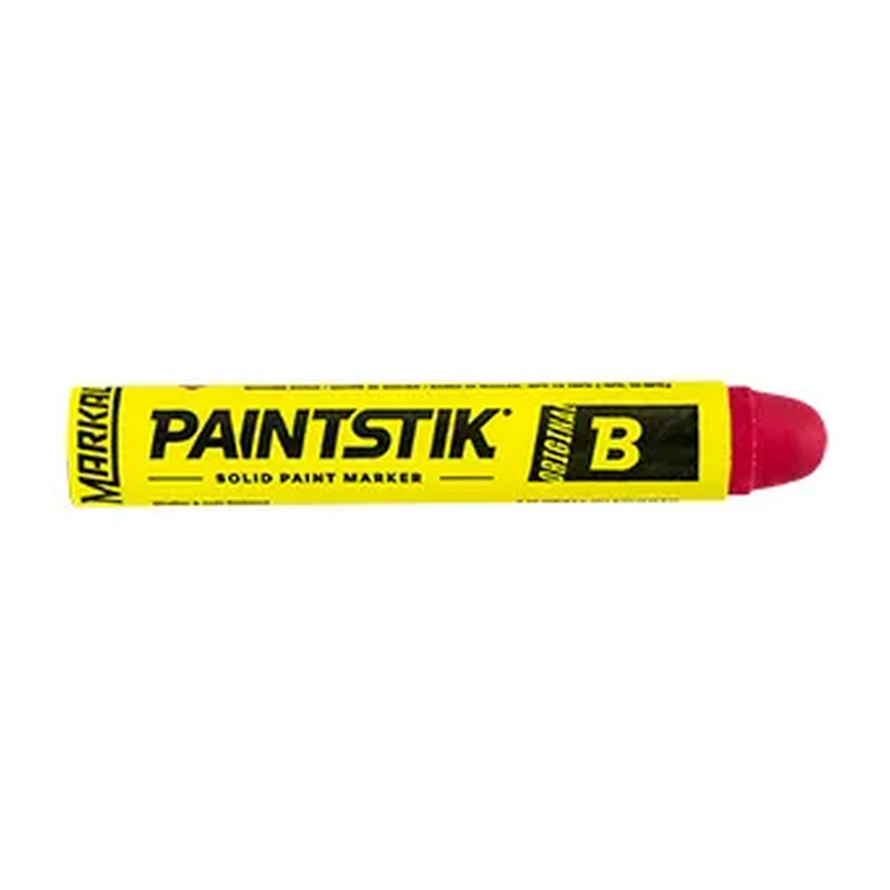 Marcador Sólido Rojo Tipo B 80222 Markal - Paquete 12 Piezas