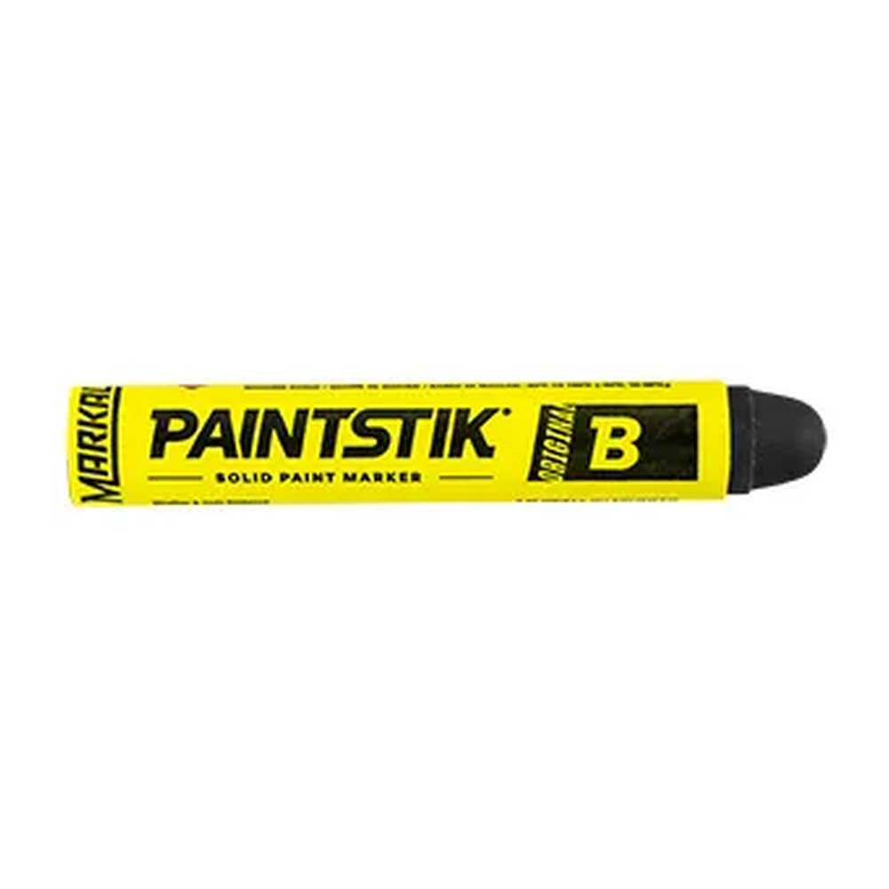 Marcador Sólido Negro Tipo B 80223 Markal - Paquete 12 Piezas