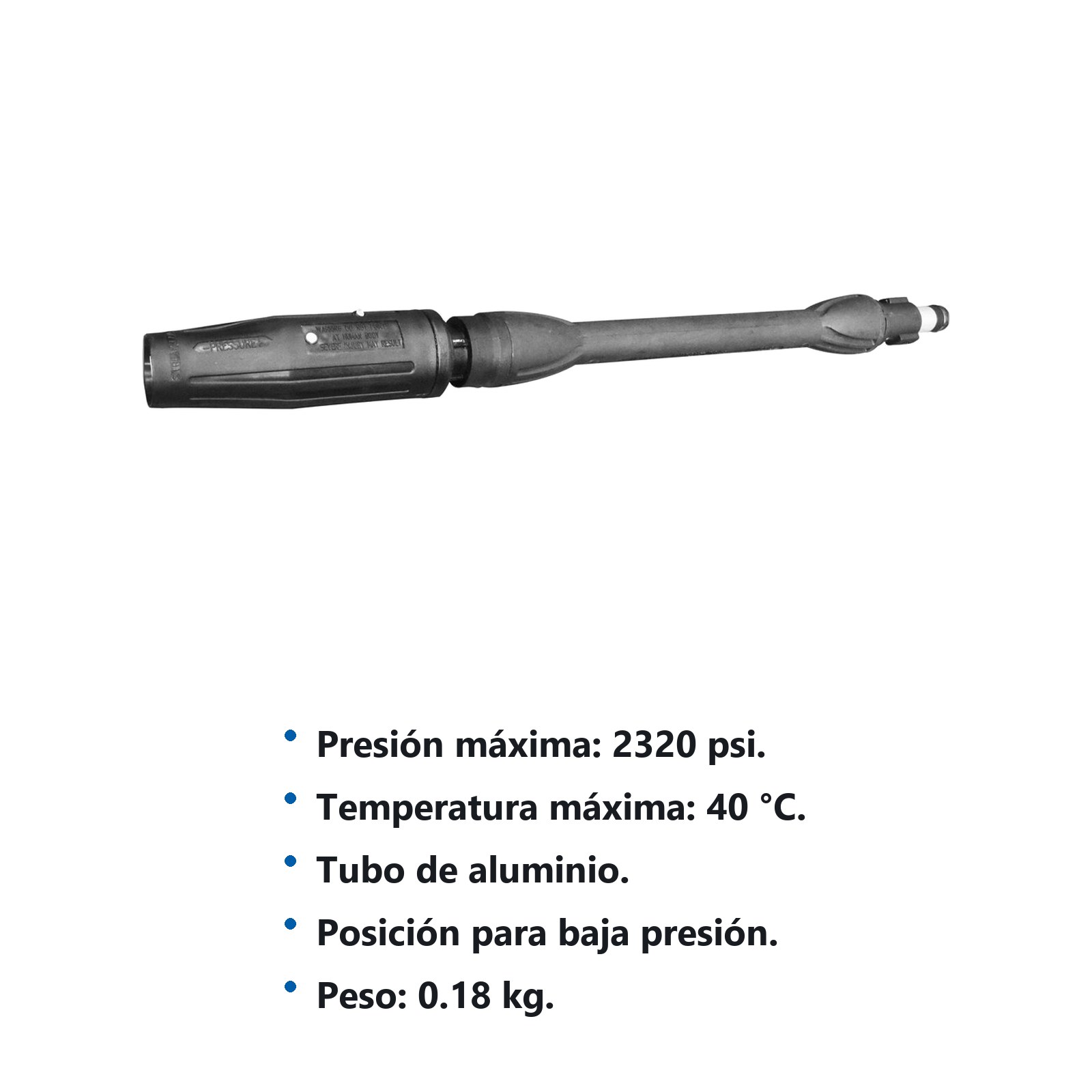 Lanza para hidrolavadora eléctrica HL519 Surtek - Imagen 2