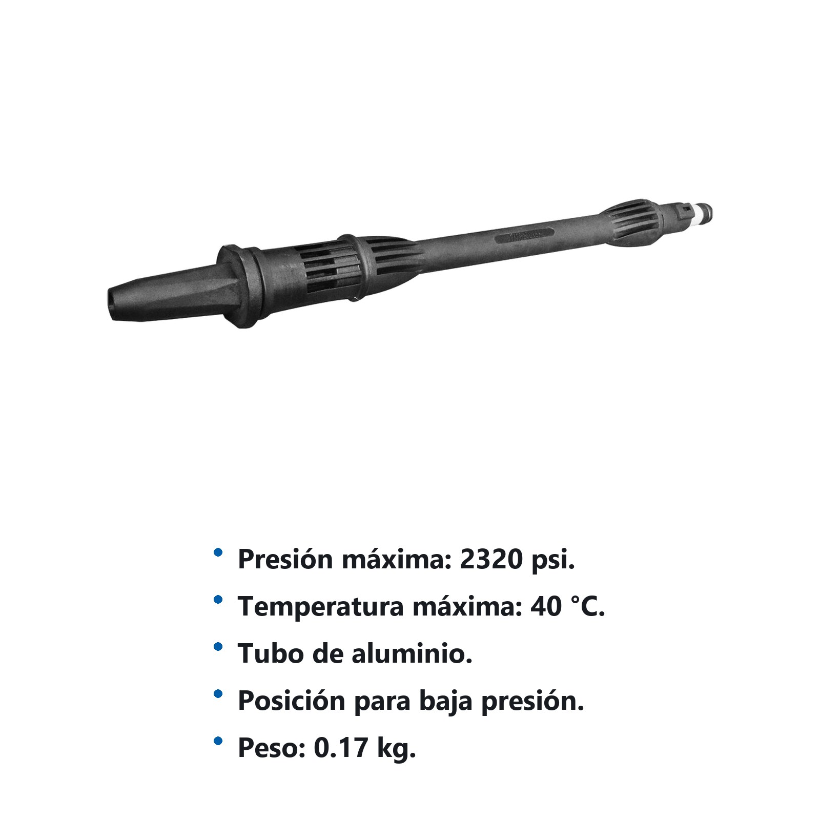 Lanza turbo para hidrolavadora eléctrica HL519A Surtek - Imagen 2