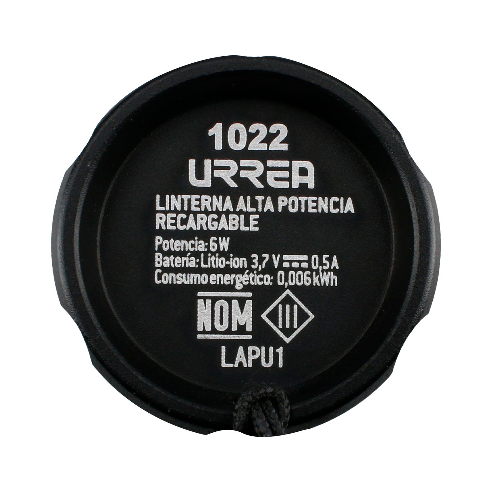 Linterna de LED de alta potencia recargable de 1,000 lm Urrea - Imagen 2
