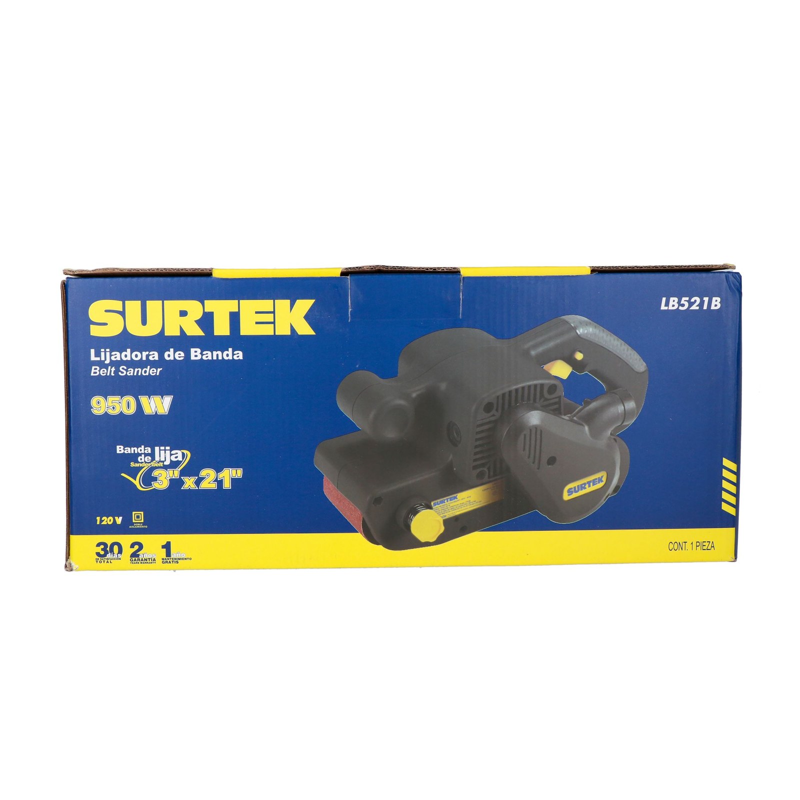 Lijadora de banda 3" x 21" 950 W 120 V Surtek - Imagen 4