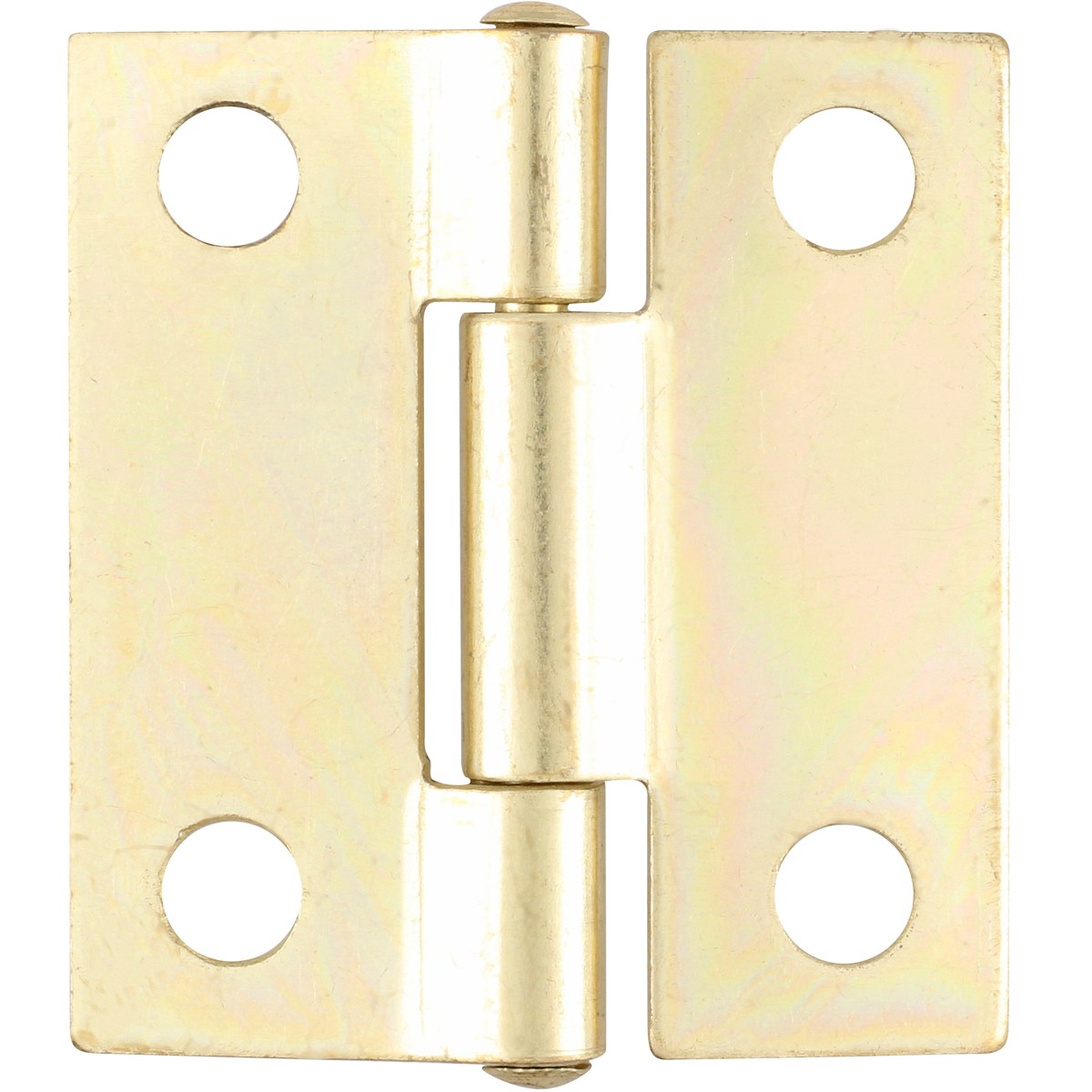 Bisagra alargada perno remachado de acero latón brillante 1.5" x 1.46" Lock - Imagen 2