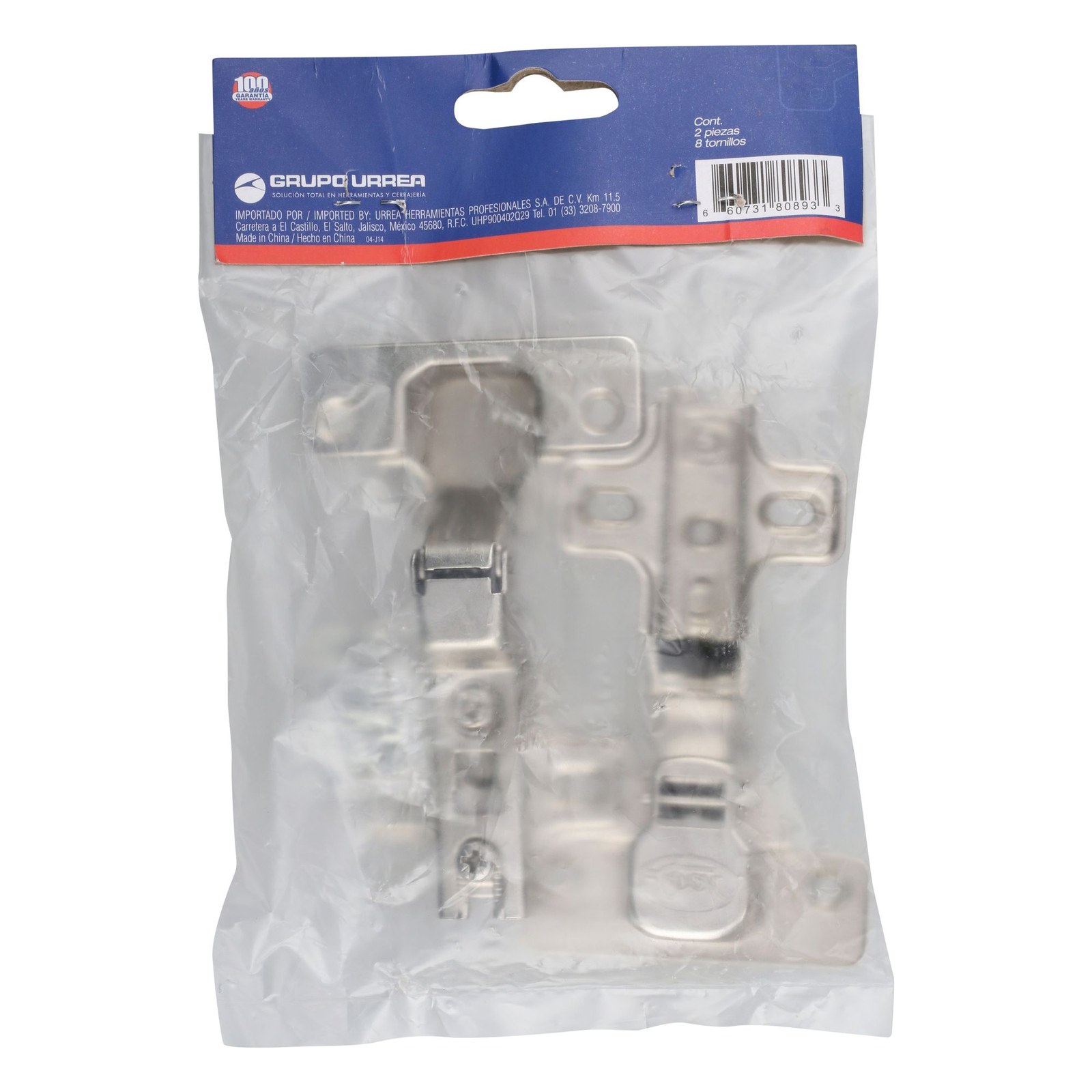 Bisagra curva bidimensional 35 mm Lock - Imagen 3