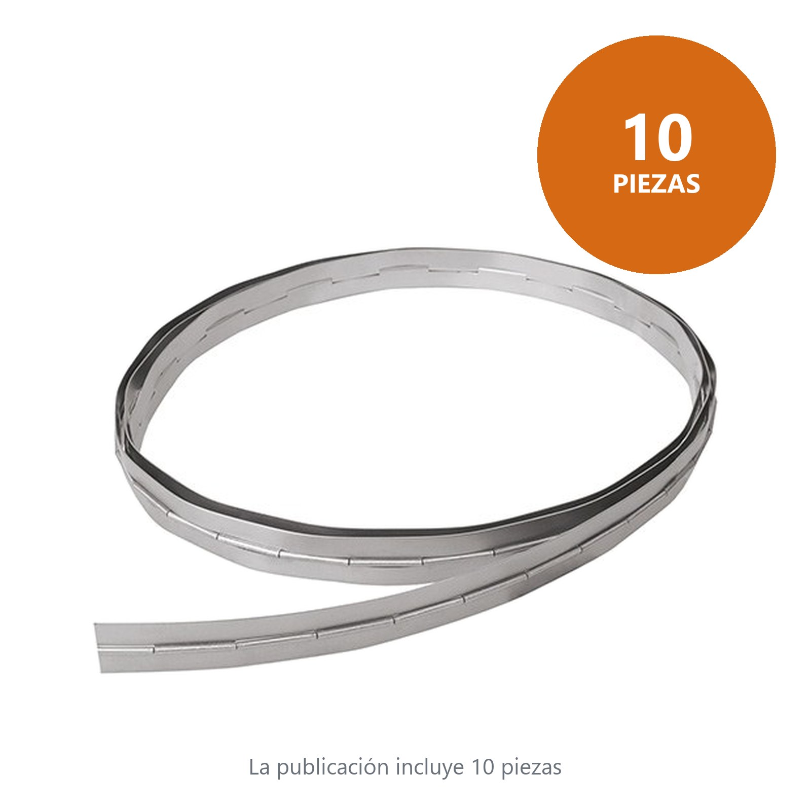 Bisagra piano 1" x 1 m, natural de laton Lock - Imagen 2