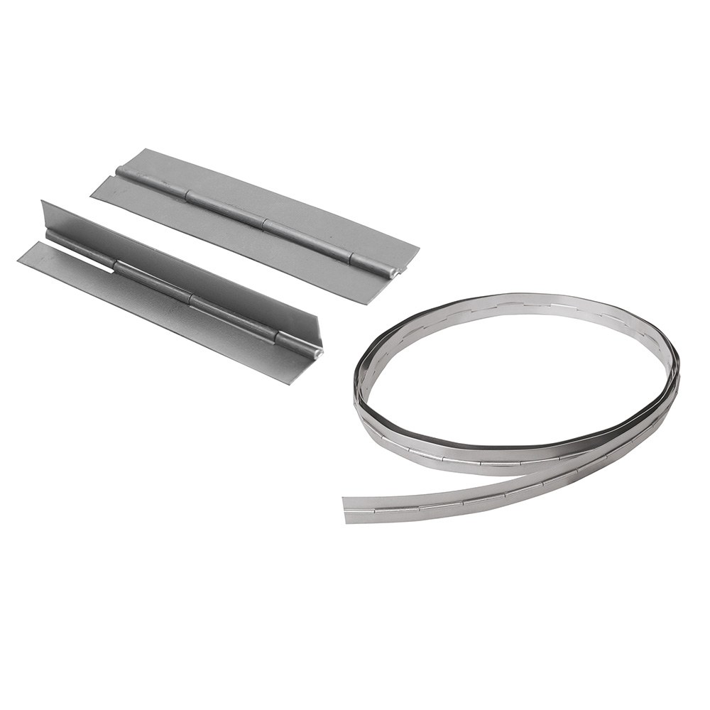 Bisagra piano 1-1/4" x 1 m, natural, en caja Lock