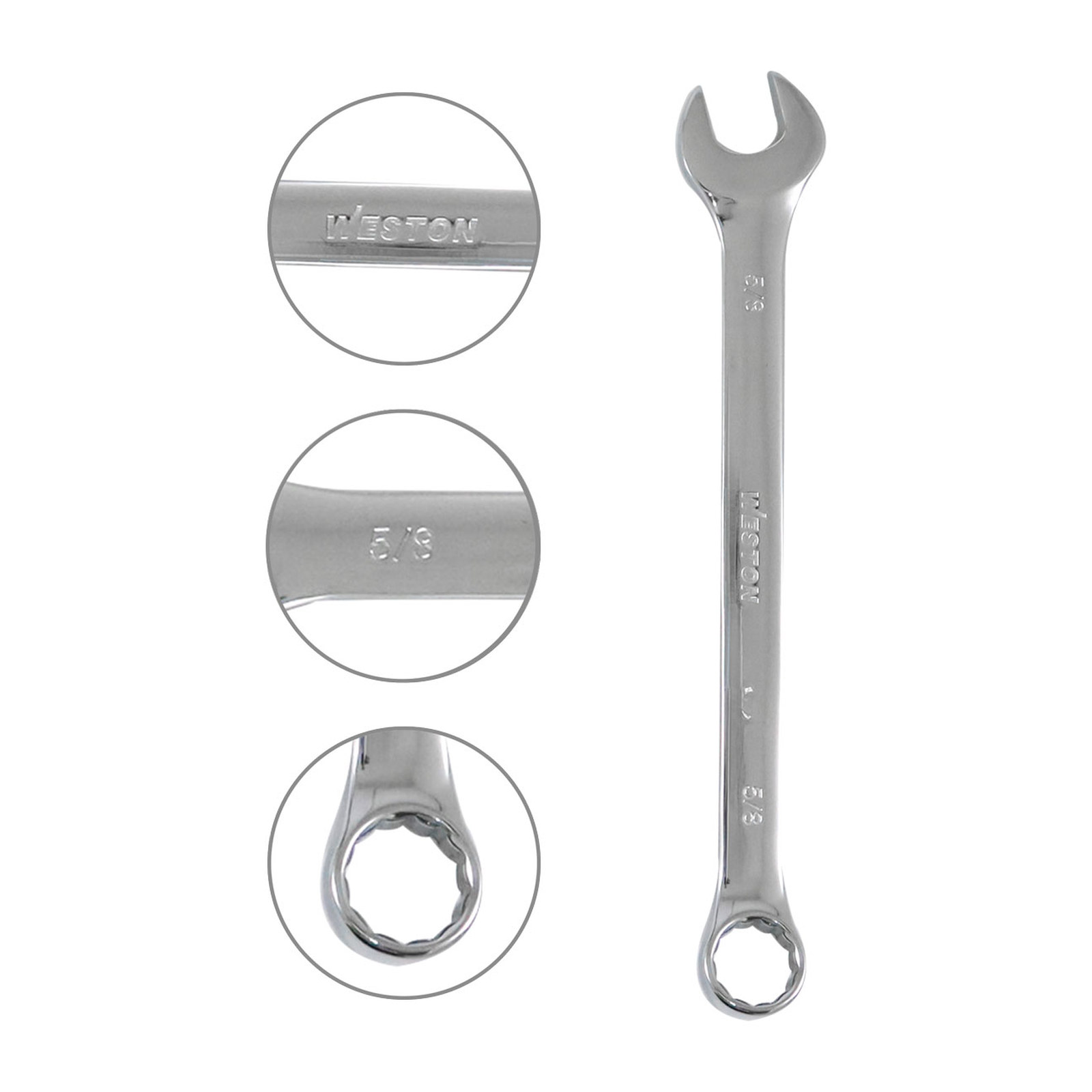 LLAVE COMBINADA CrV PULIDO ESPEJO METRICA 21MM - Imagen 3