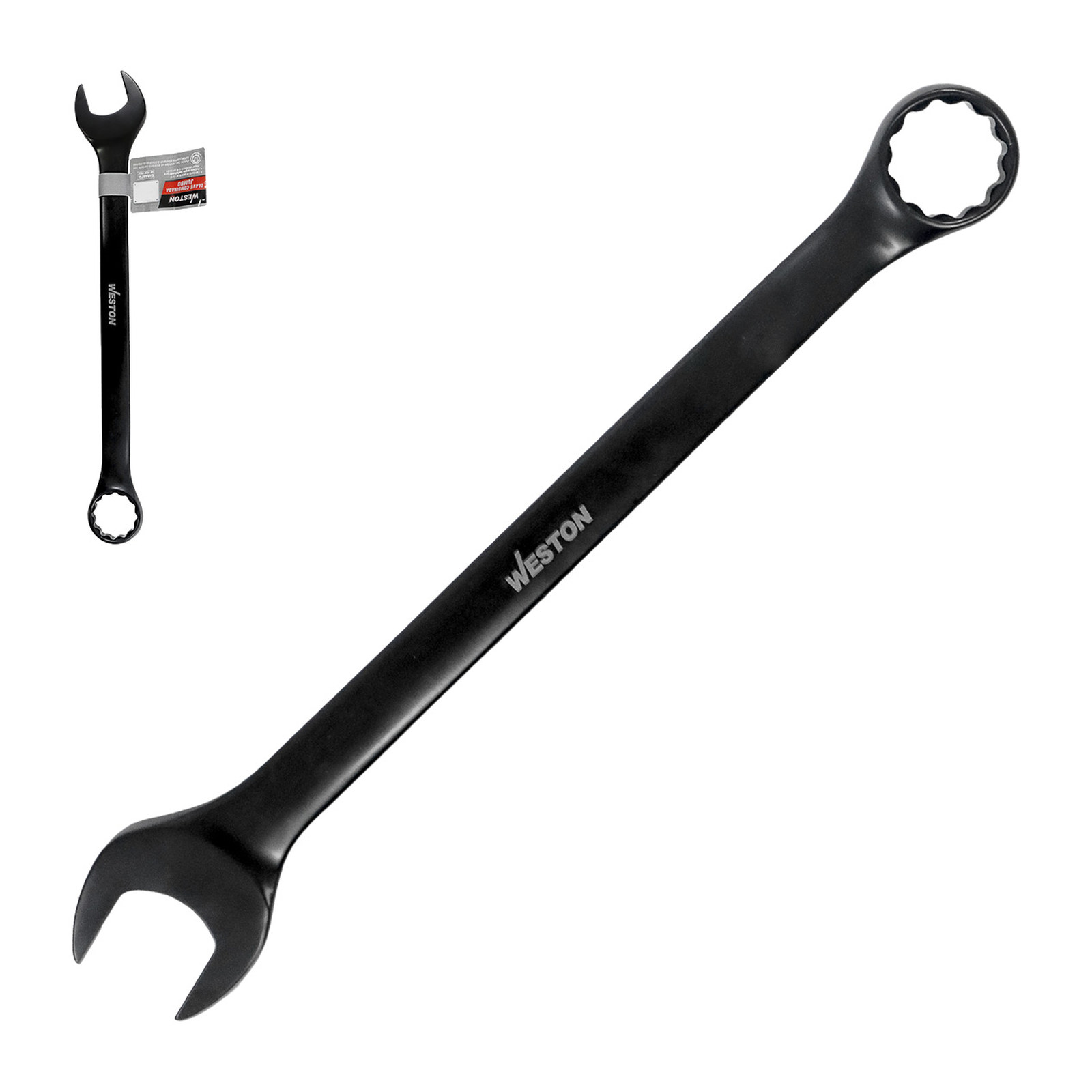 Llave Combinada Jumbo 2-1/4" CrV Fosfatizada WESTON