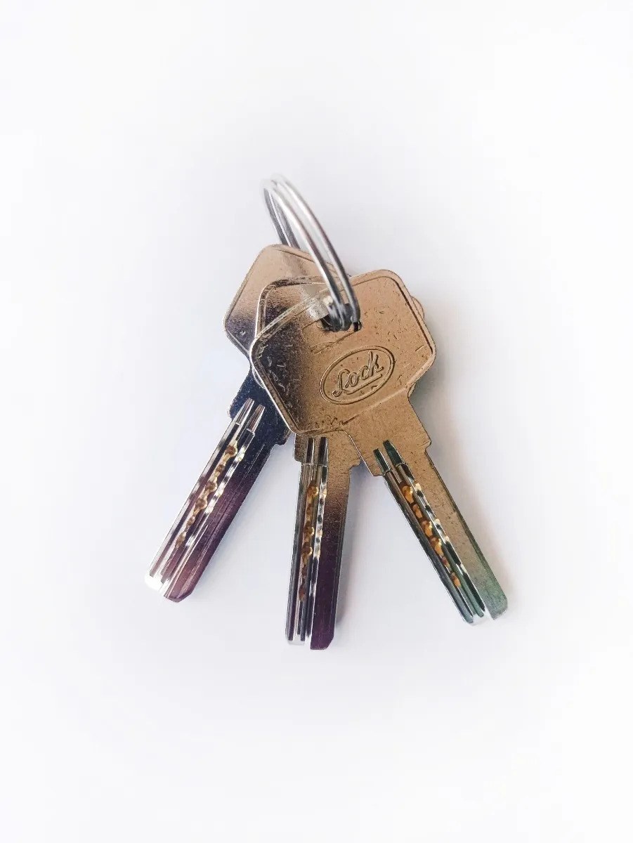 Cilindro europeo 70 mm función sencilla, níquel satinado, llave de puntos, en caja Lock - Imagen 2