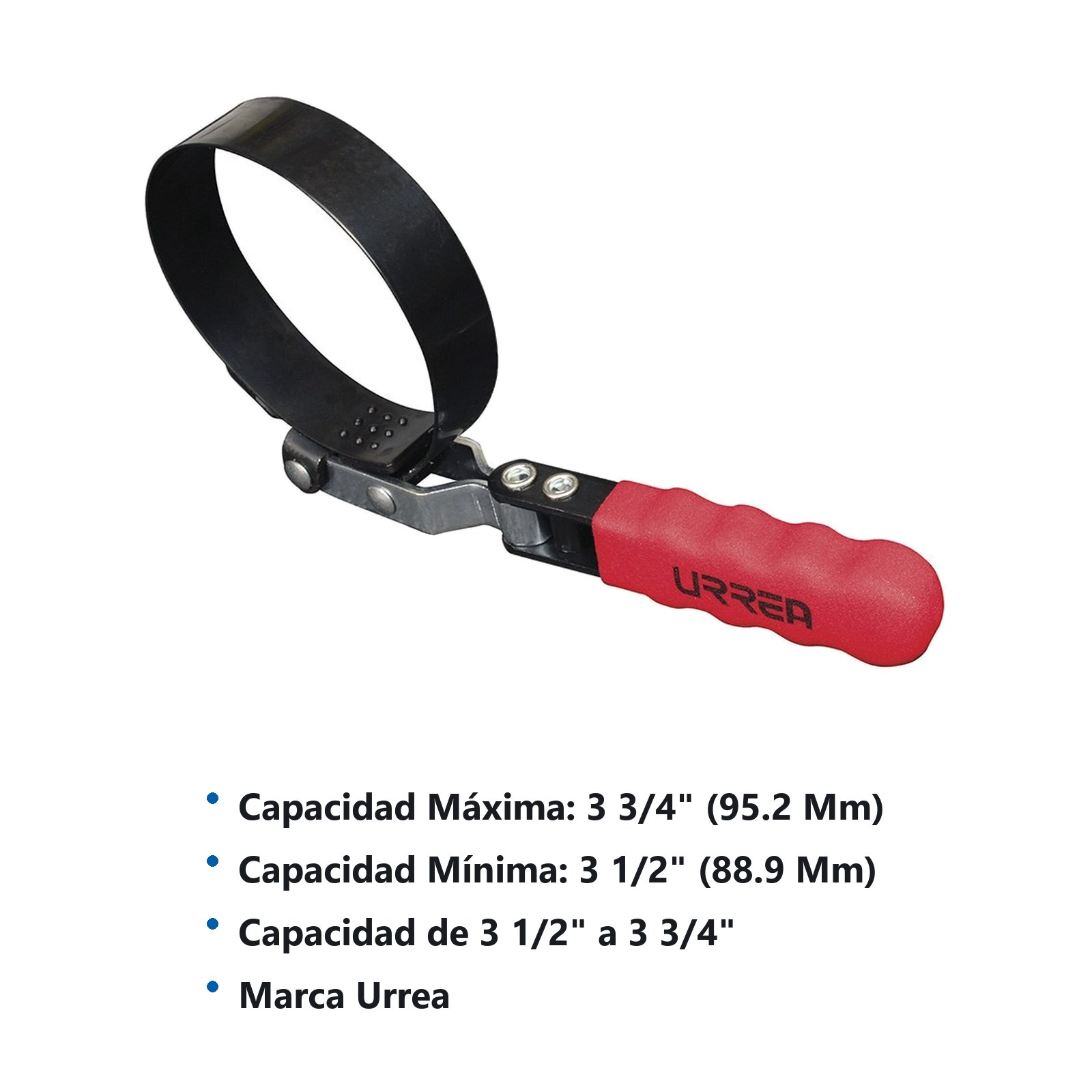 Llave universal para quitar filtros de 3-1/2" a 3-3/4" Urrea - Imagen 2