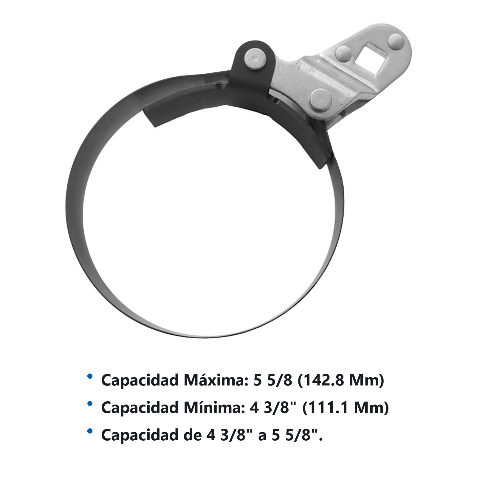 Llave de camión  para quitar filtros de 4-3/8" a 5-5/8" Urrea - Imagen 3