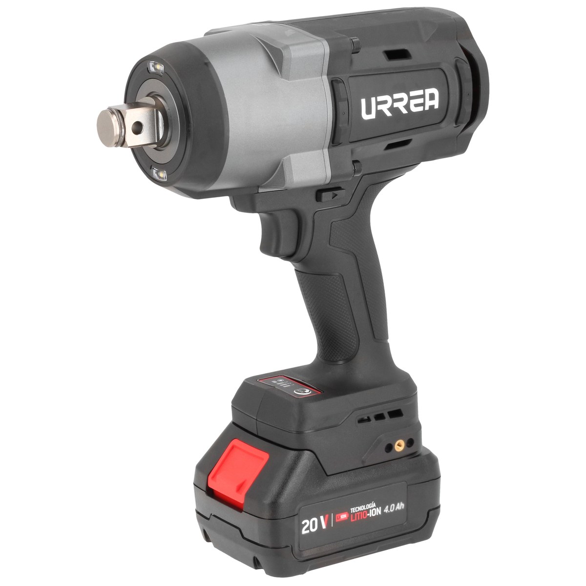 Pistola de impacto 3/4" a batería Litio-ion 20 V 1300 Nm Urrea