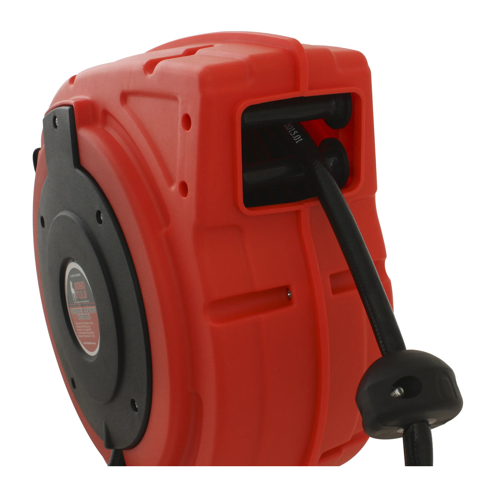 Carrete Retráctil Plástico PVC 3/8" x 50' - Imagen 3
