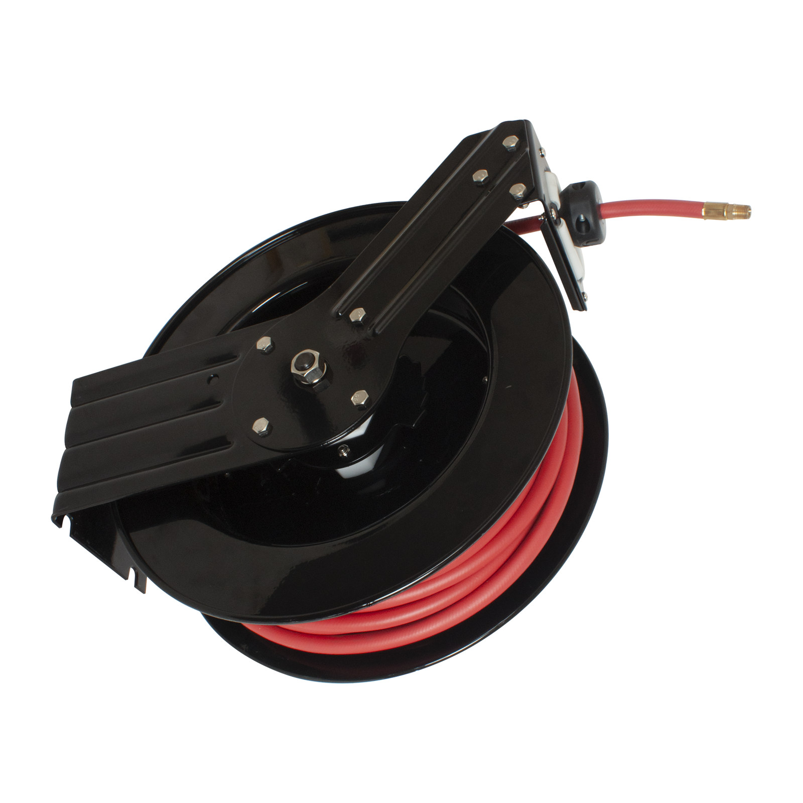 Carrete Retráctil Acero Híbrida 3/8" x 50' - Imagen 2