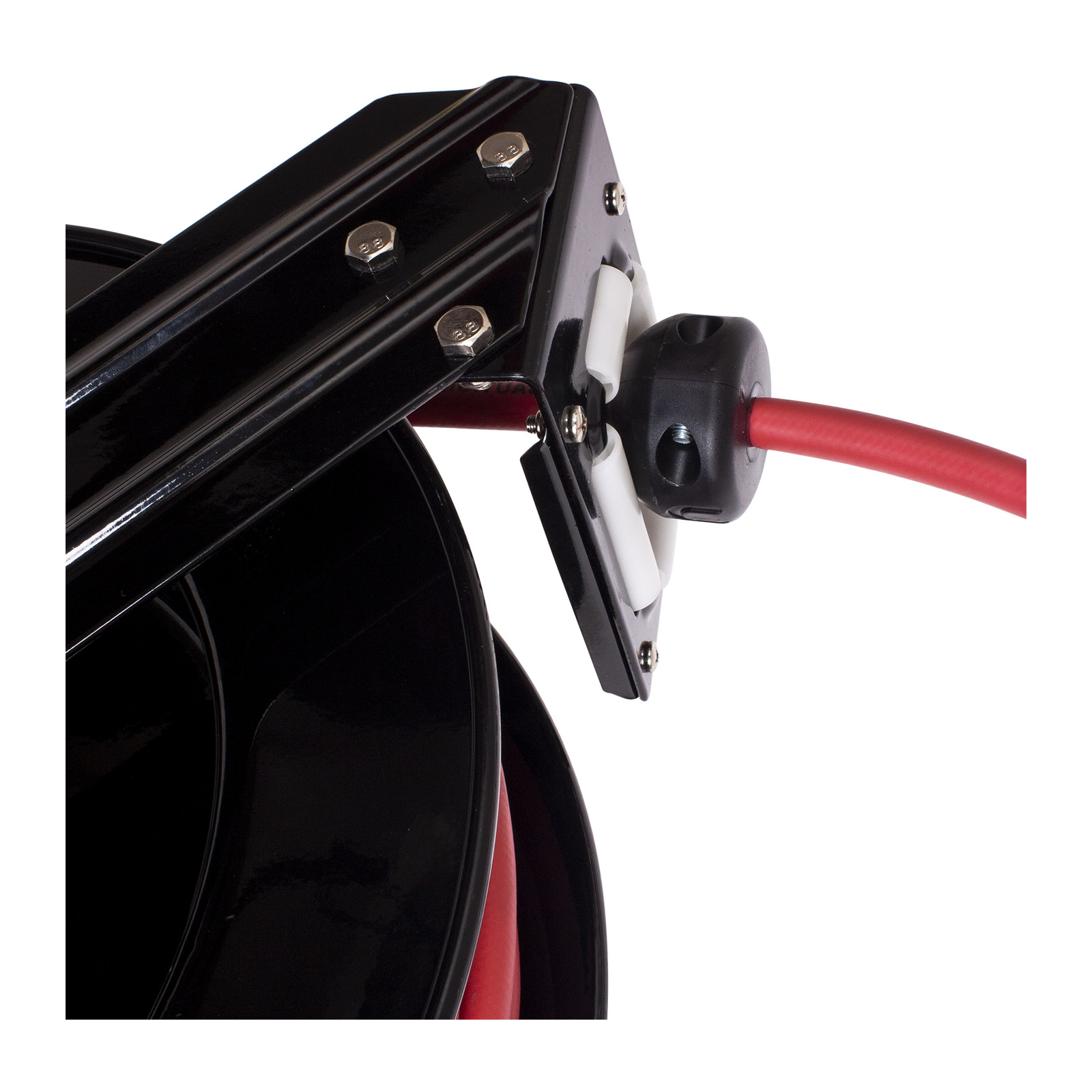 Carrete Retráctil Acero Híbrida 3/8" x 50' - Imagen 3