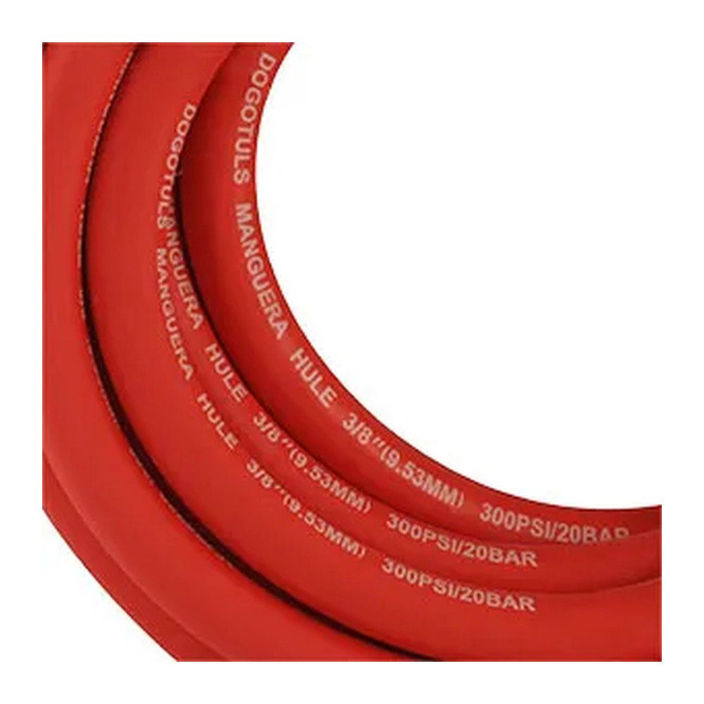 Manguera Hule 3/8" x 25' NPT 1/4" 300 PSI - Imagen 4