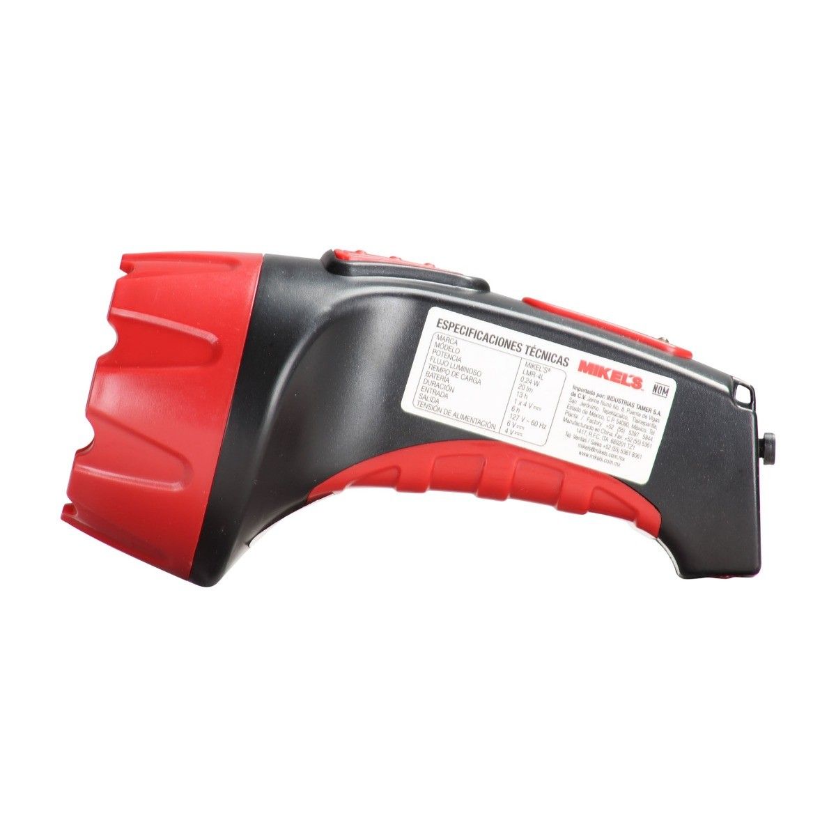 MIKELS LMR-4L Lámpara 4 LEDS recargable - Imagen 2