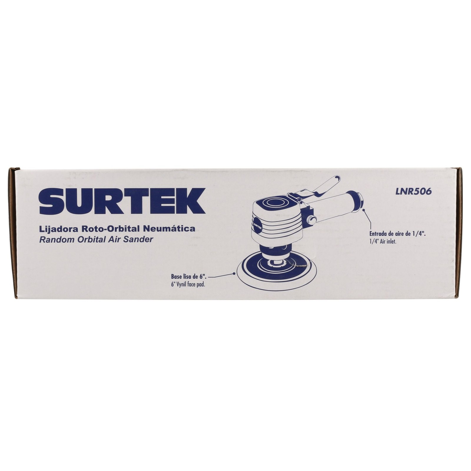 Lijadora neumática rotativa 6" 10,000RPM, eje de 5/16" Surtek - Imagen 4