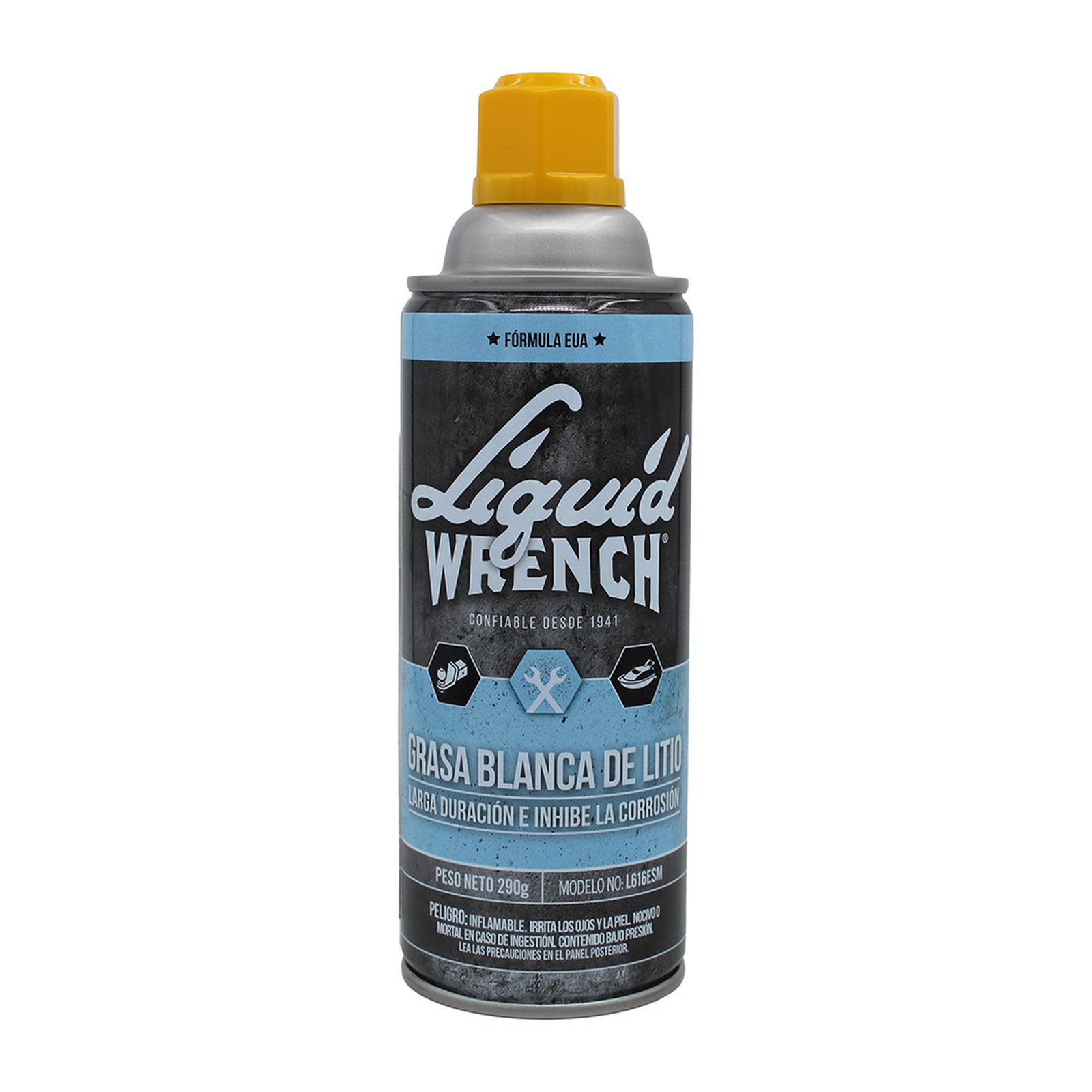 GRASA BLANCA DE LITIO 290 GR CON CERFLON LIQUID WRENCH