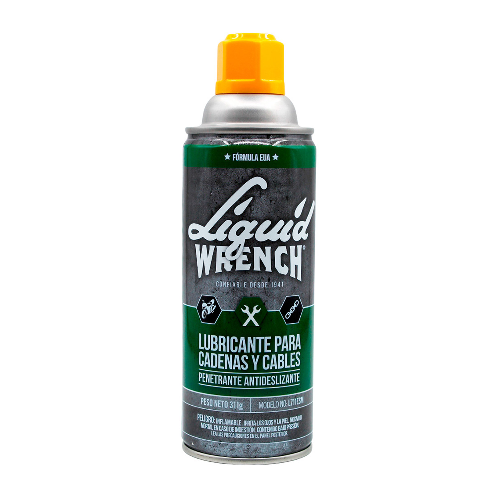 LUBRICANTE INDUSTRIAL DE CADENAS 311 GR ALTA DURACION LIQUID WRENCH