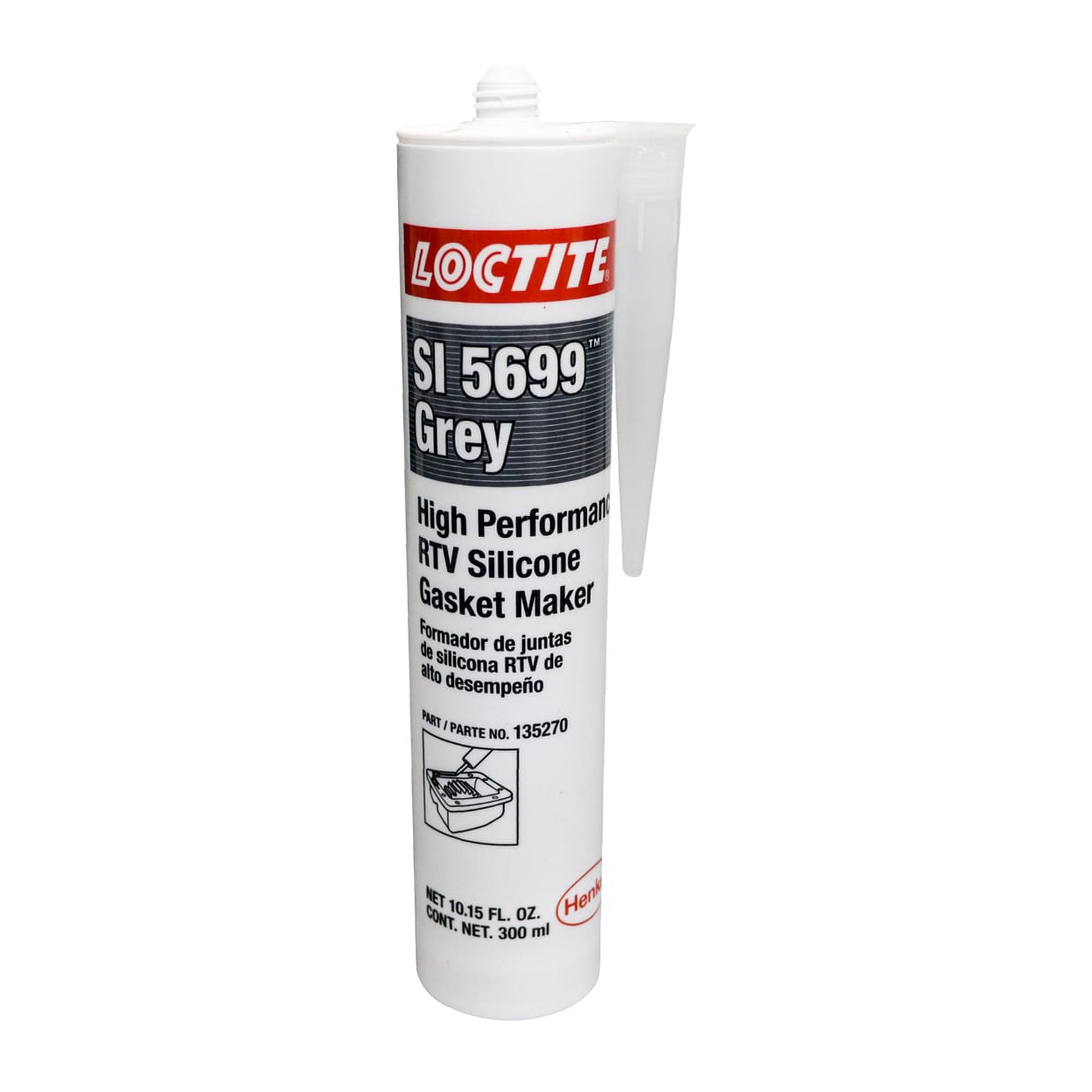 Loctite SI 5699 Sellador de Silicona Gris 300 ml