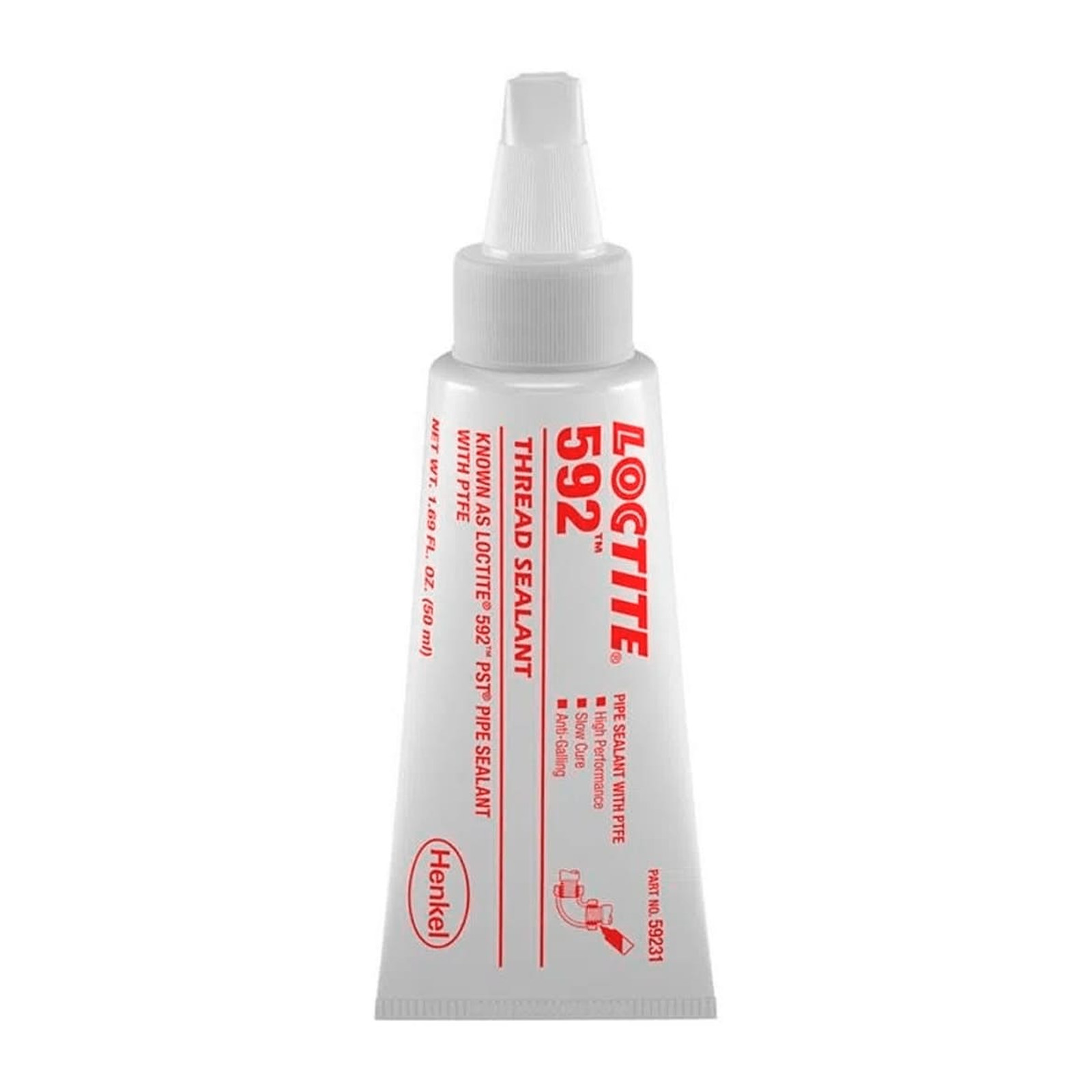 LOCTITE 592 Sellador de Tuberías con PTFE 50 ml