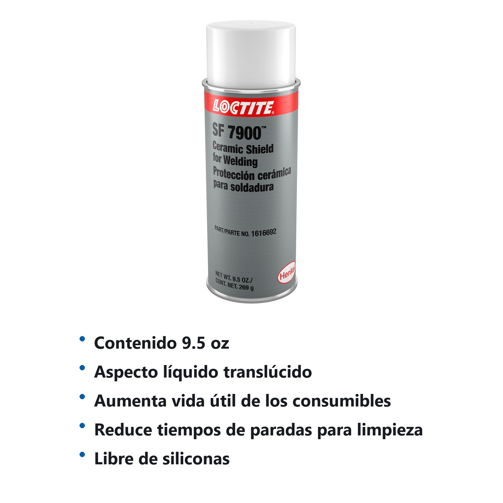 LOCTITE 790 CERAMISHIELD LATA AEROSOL 9.5 oz - Imagen 2
