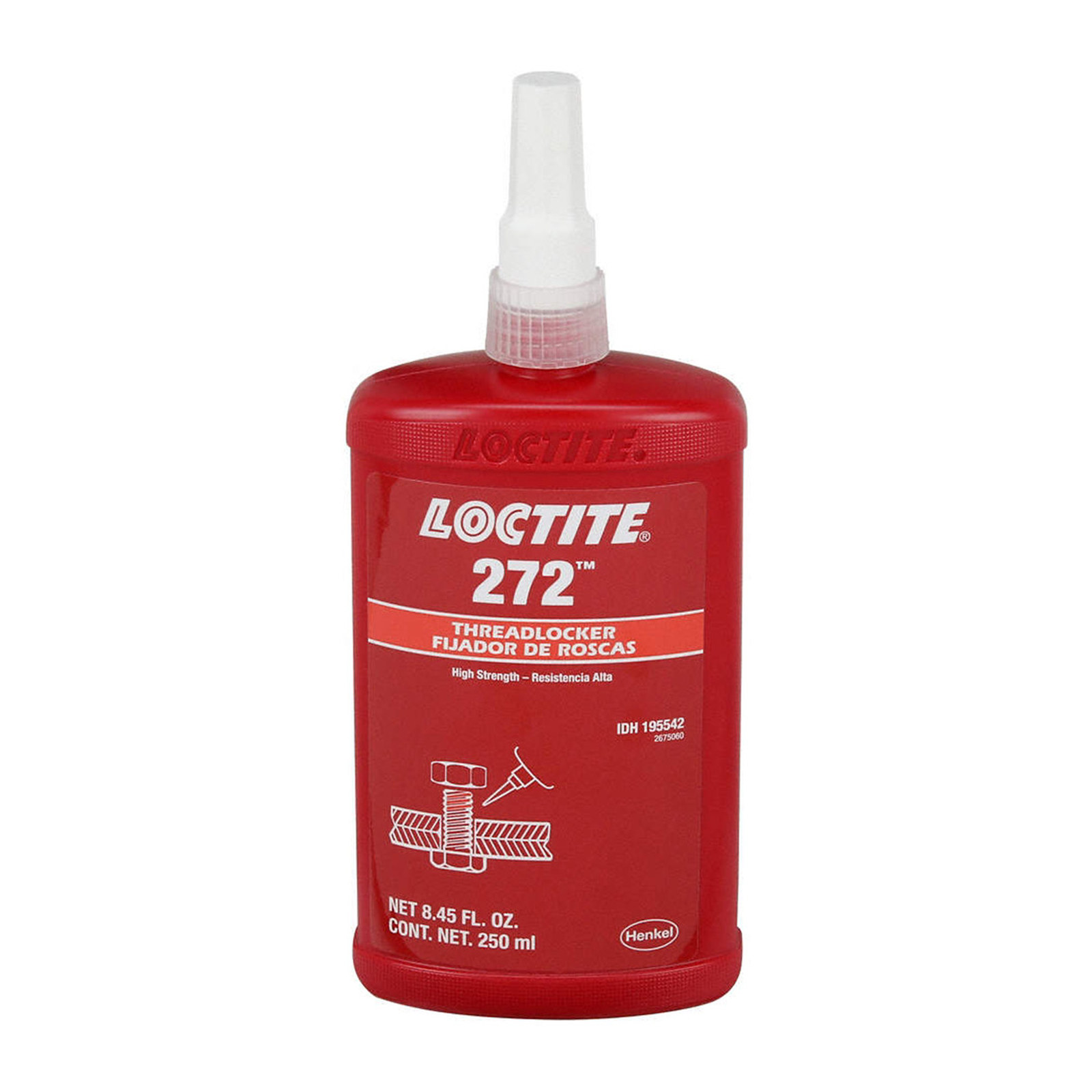 LOCTITE 272 Fijador de Roscas Resistencia Alta 250 ml