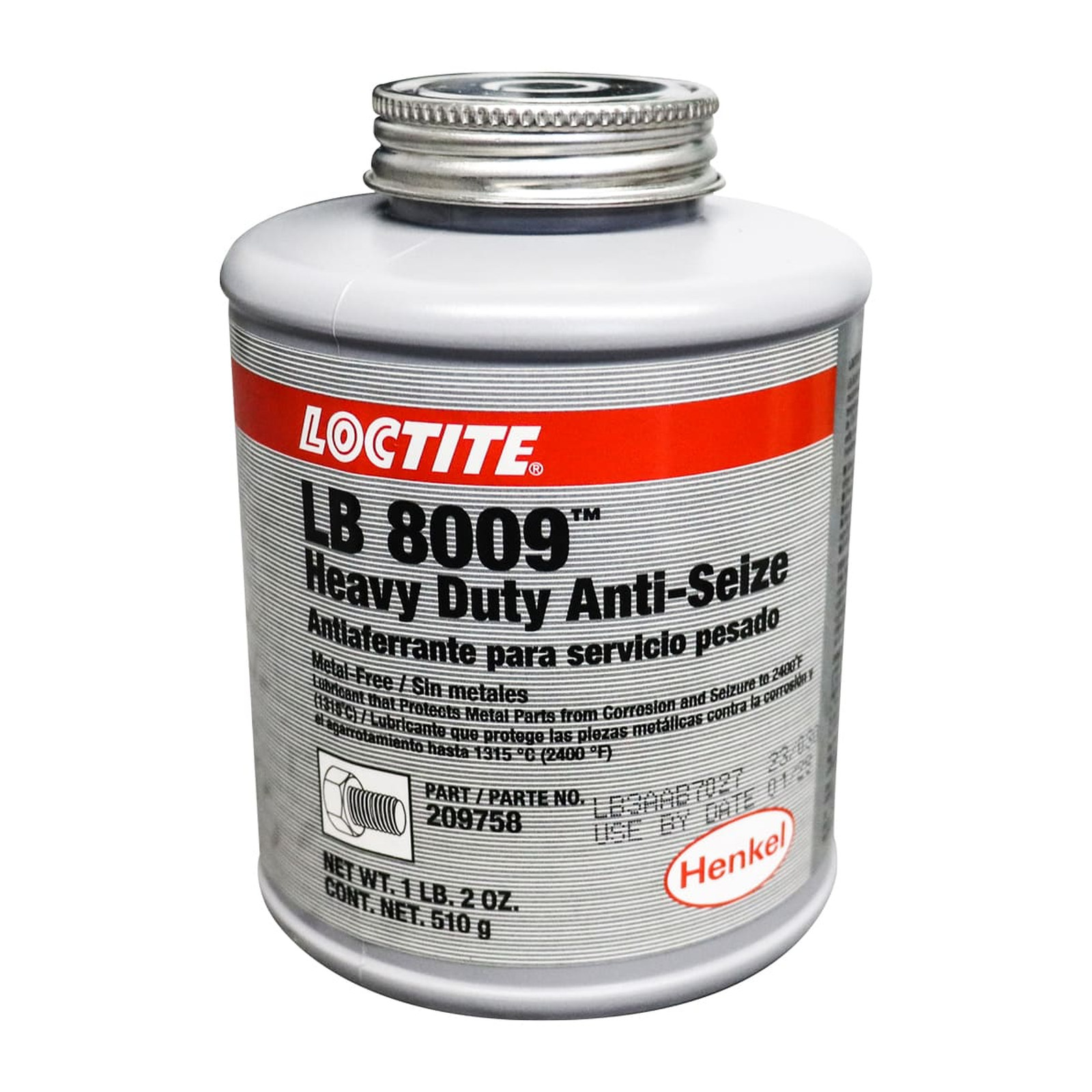 Loctite LB 8009 Antiaferrante de Trabajo Pesado 510 g