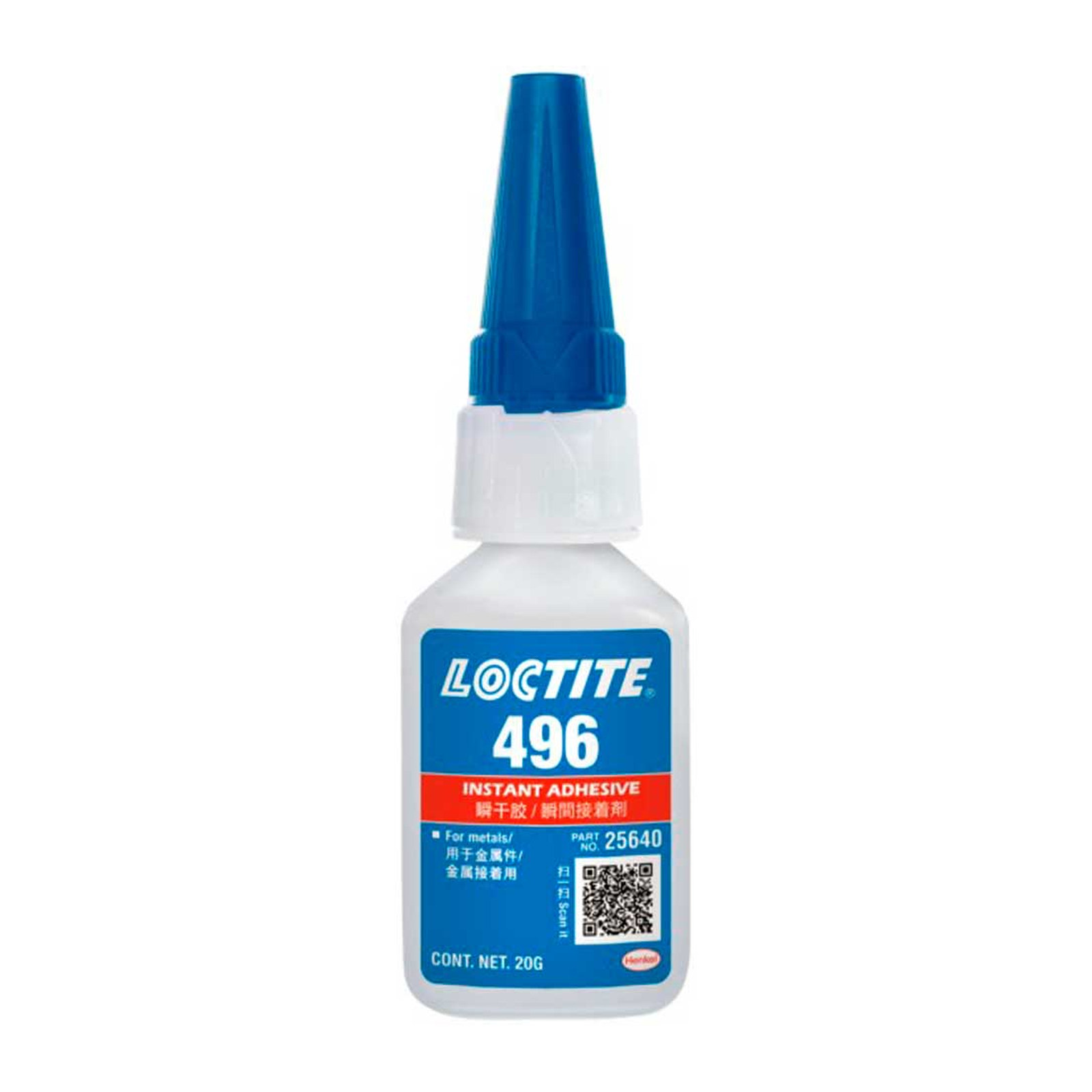 Loctite 496 Adhesivo Instantáneo Super Bonder Botella 20 g