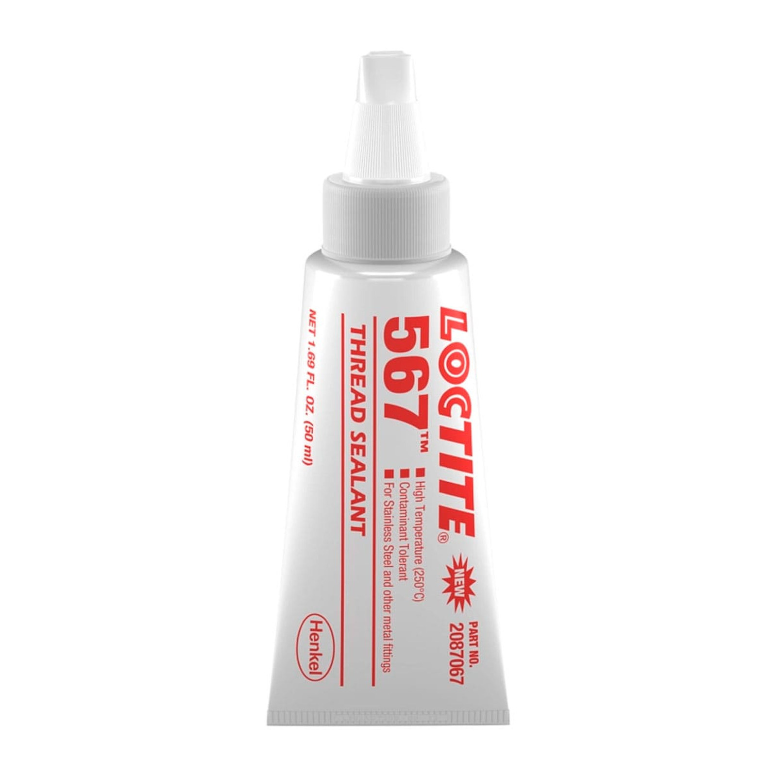LOCTITE 567 Sellador de Rosca PST con PTFE Alta Temperatura 50 ml