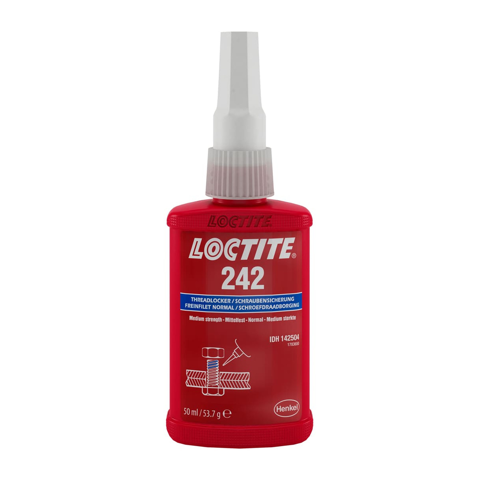 Loctite 242 Fijador de Roscas Resistencia Removible 50 ml
