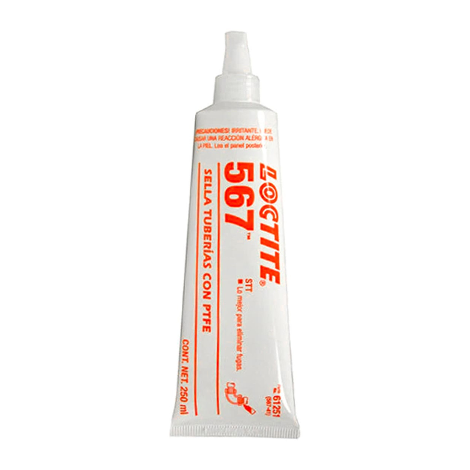 LOCTITE 567 PST Sellador de Roscas PTFE Alta Temperatura 250 ml