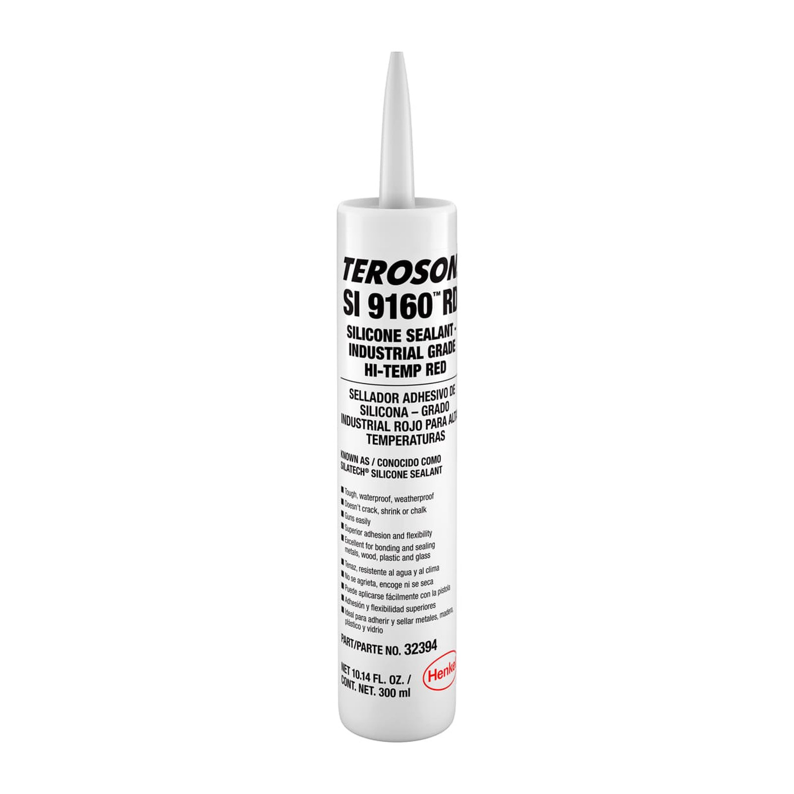Sellador de Silicona Loctite Teroson SI 9160 Rojo 300 ml