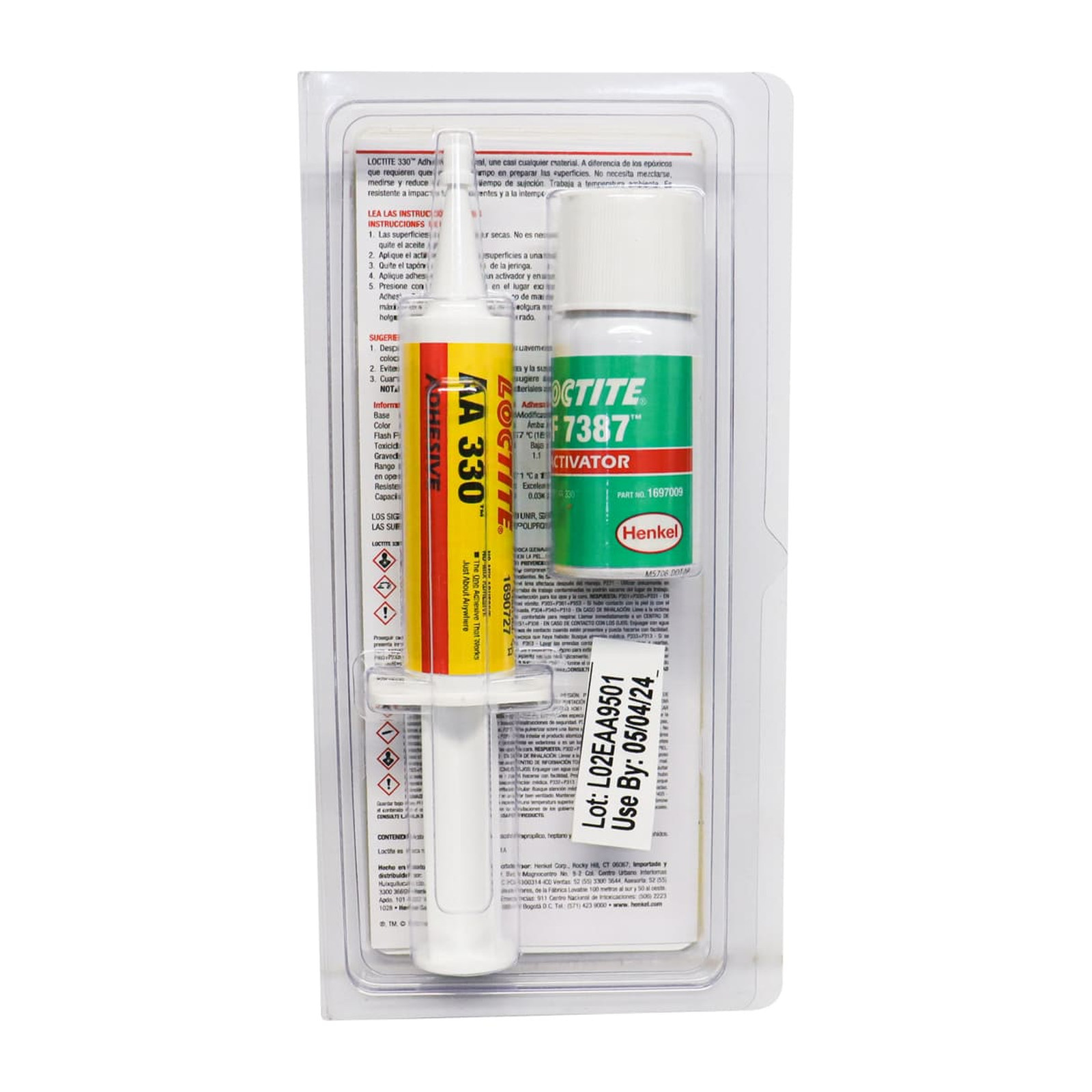 LOCTITE 330 ADHESIVO DEPEND - JERINGA 25 ml / ACTIVADOR 25 g - Imagen 2