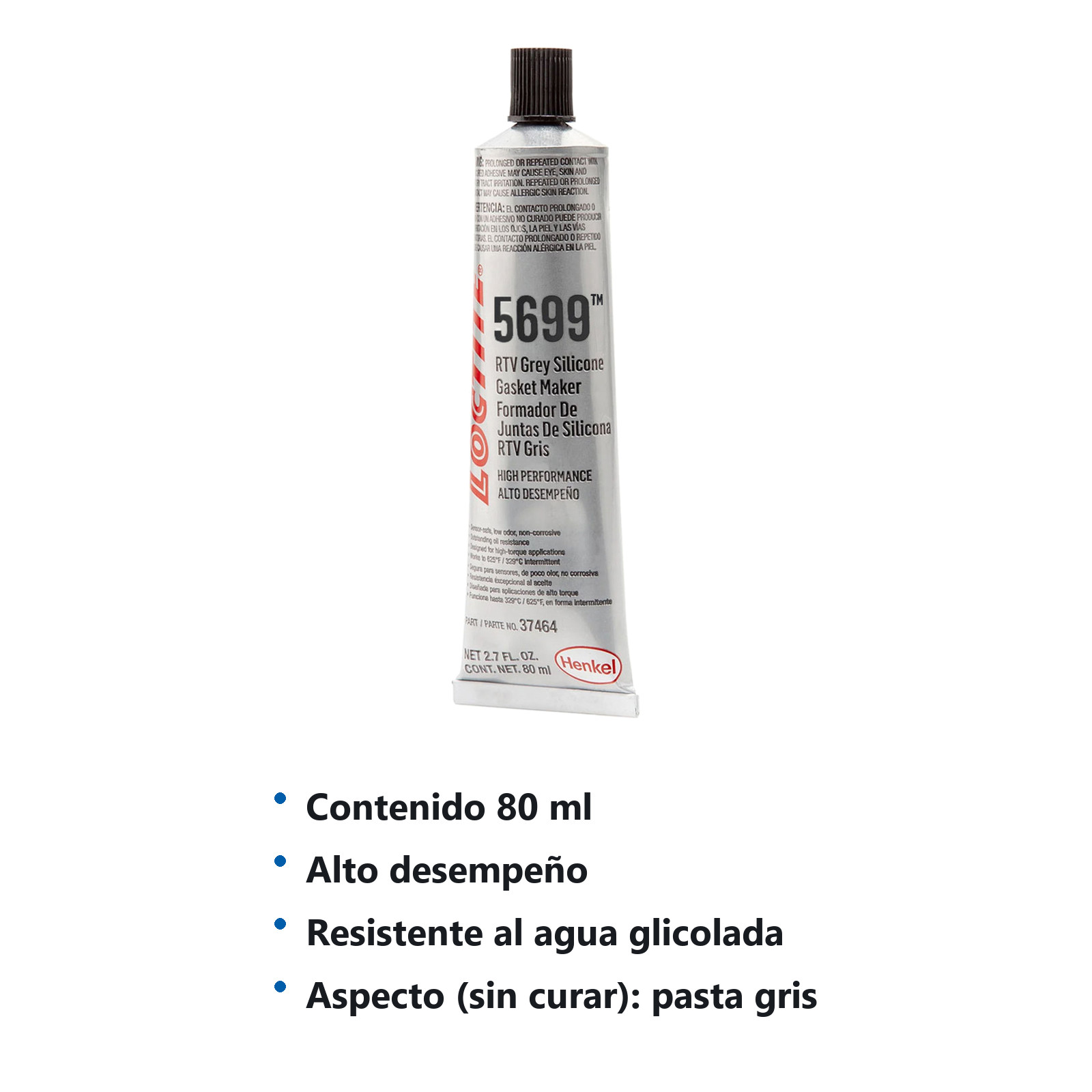LOCTITE SI 5699 GREY 80 ml - Imagen 2